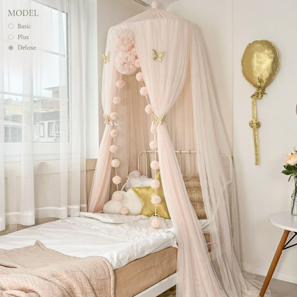 TÜL CİBİNLİK-IVORY BLUSH