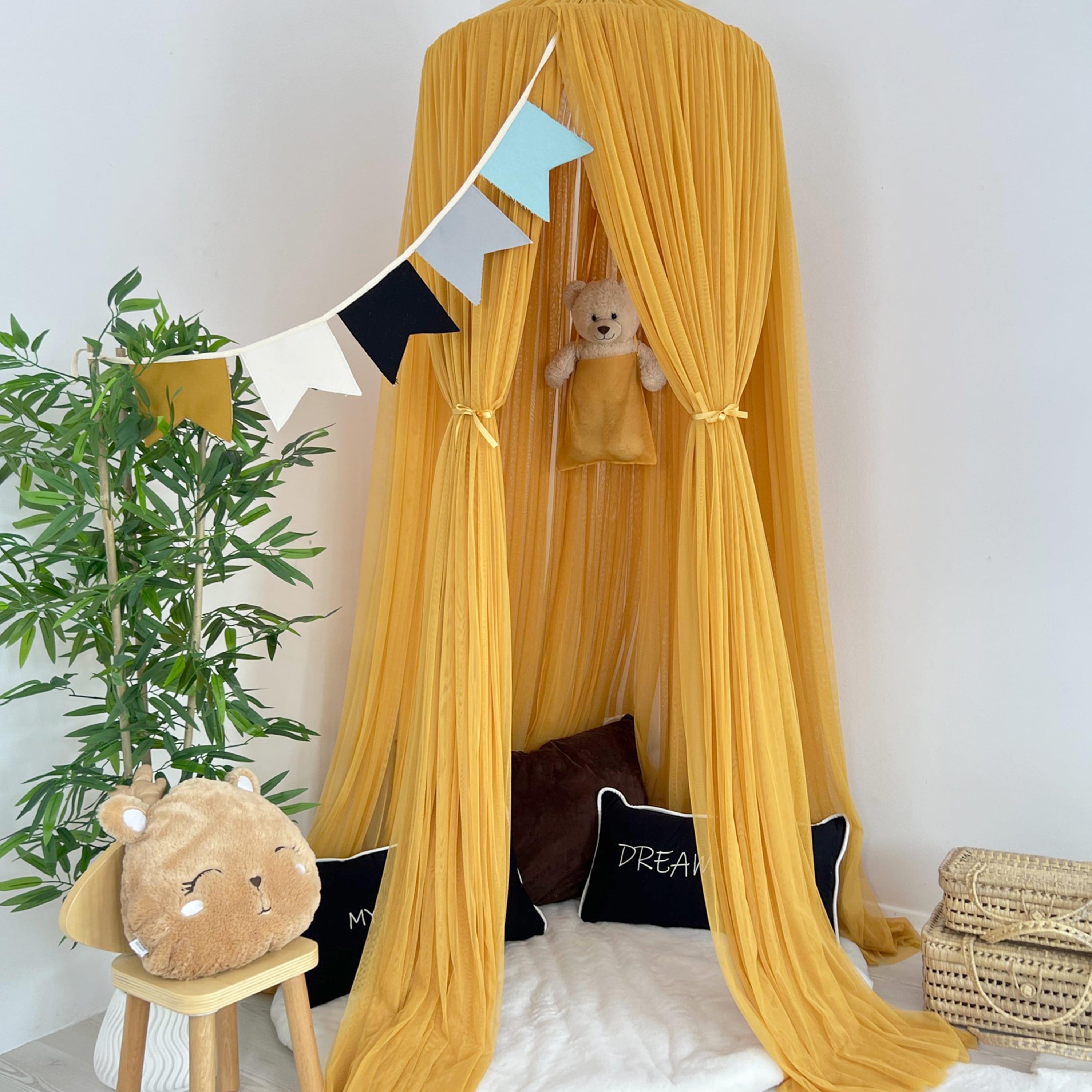 TÜL CİBİNLİK-MUSTARD