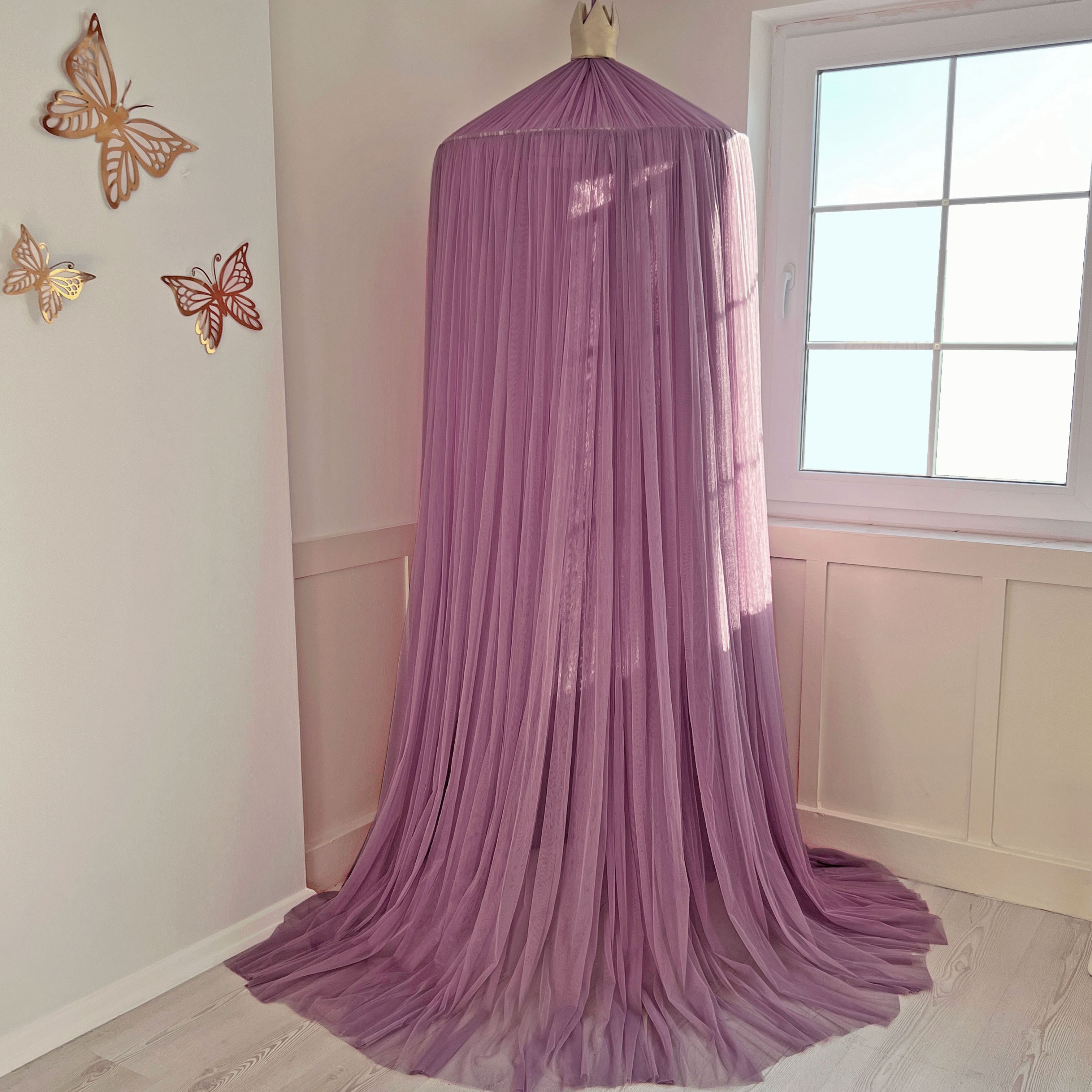 TÜL CİBİNLİK-OPERA MAUVE