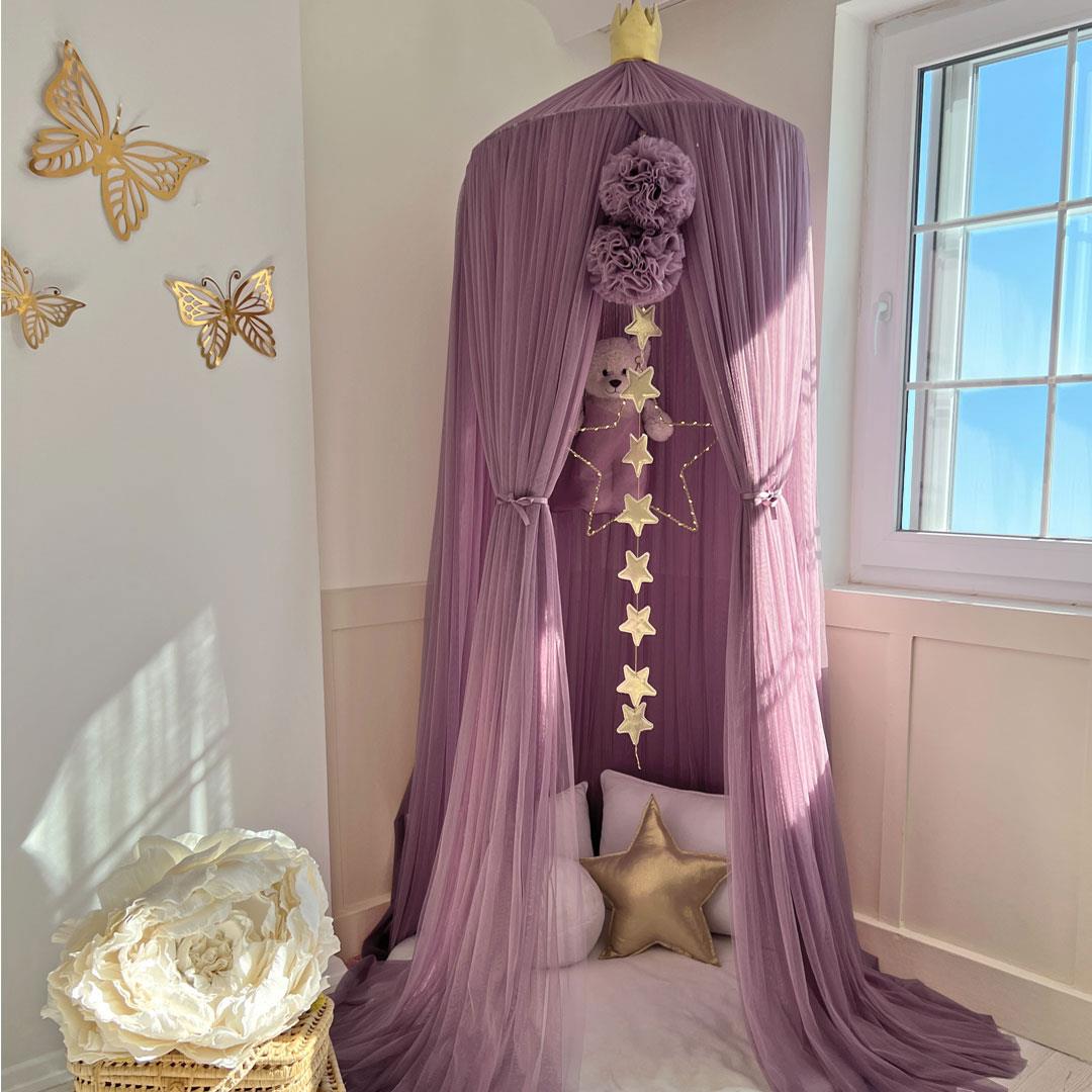 TÜL CİBİNLİK-OPERA MAUVE