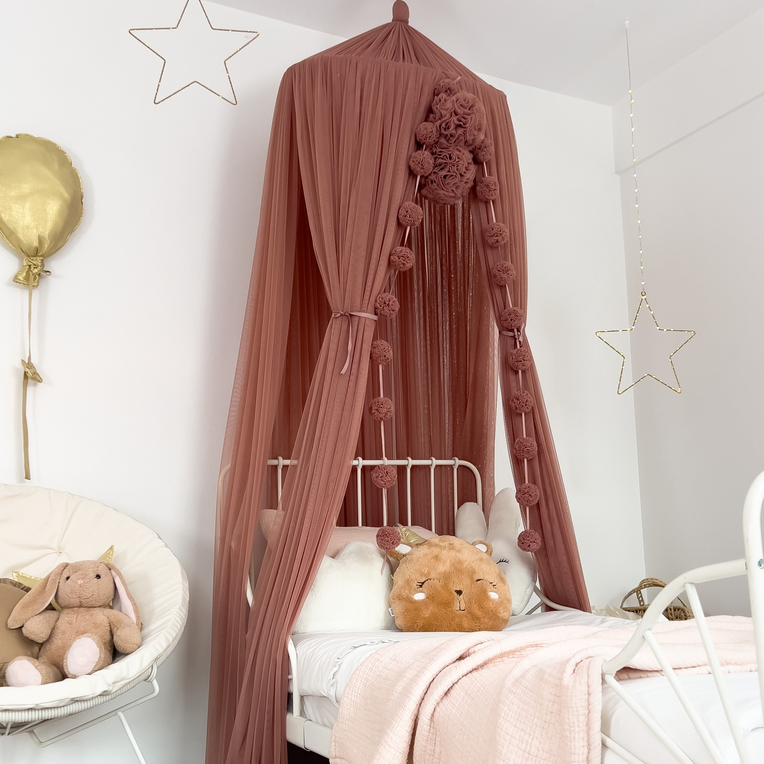 TÜL CİBİNLİK-PINKISH BROWN