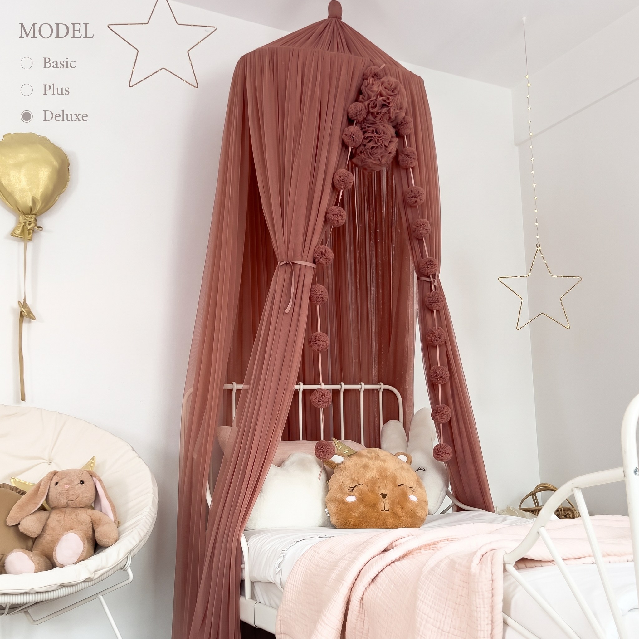 TÜL CİBİNLİK-PINKISH BROWN