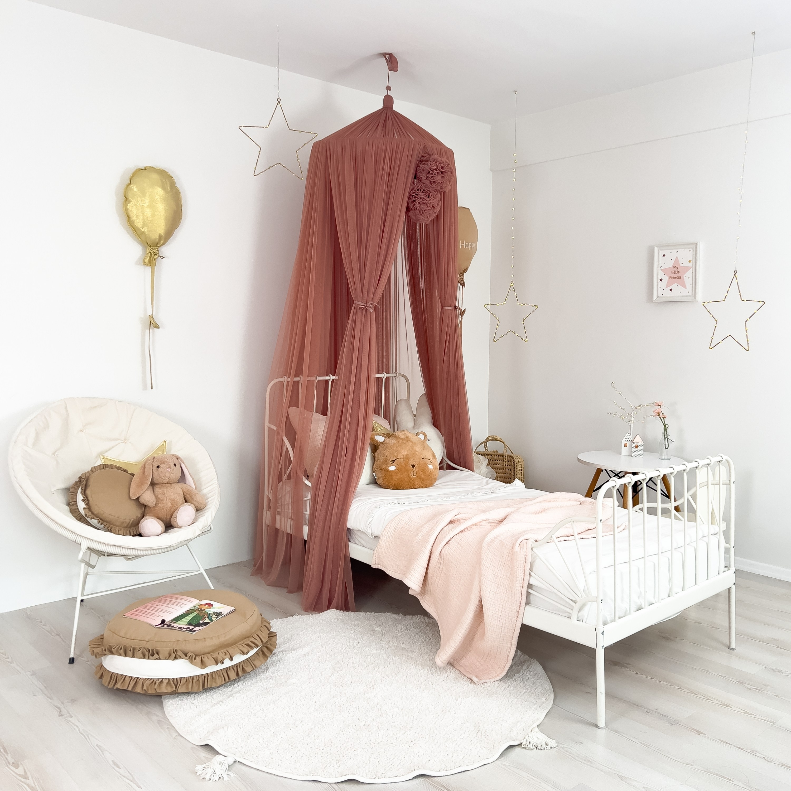 TÜL CİBİNLİK-PINKISH BROWN