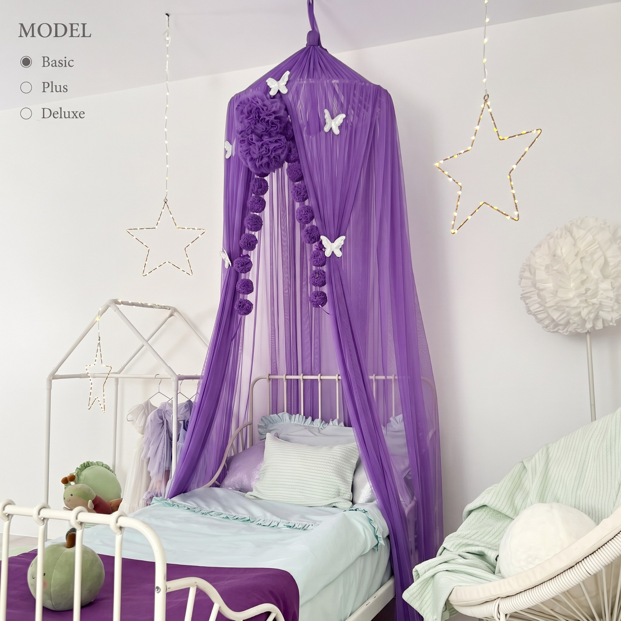 TÜL CİBİNLİK-PURPLE