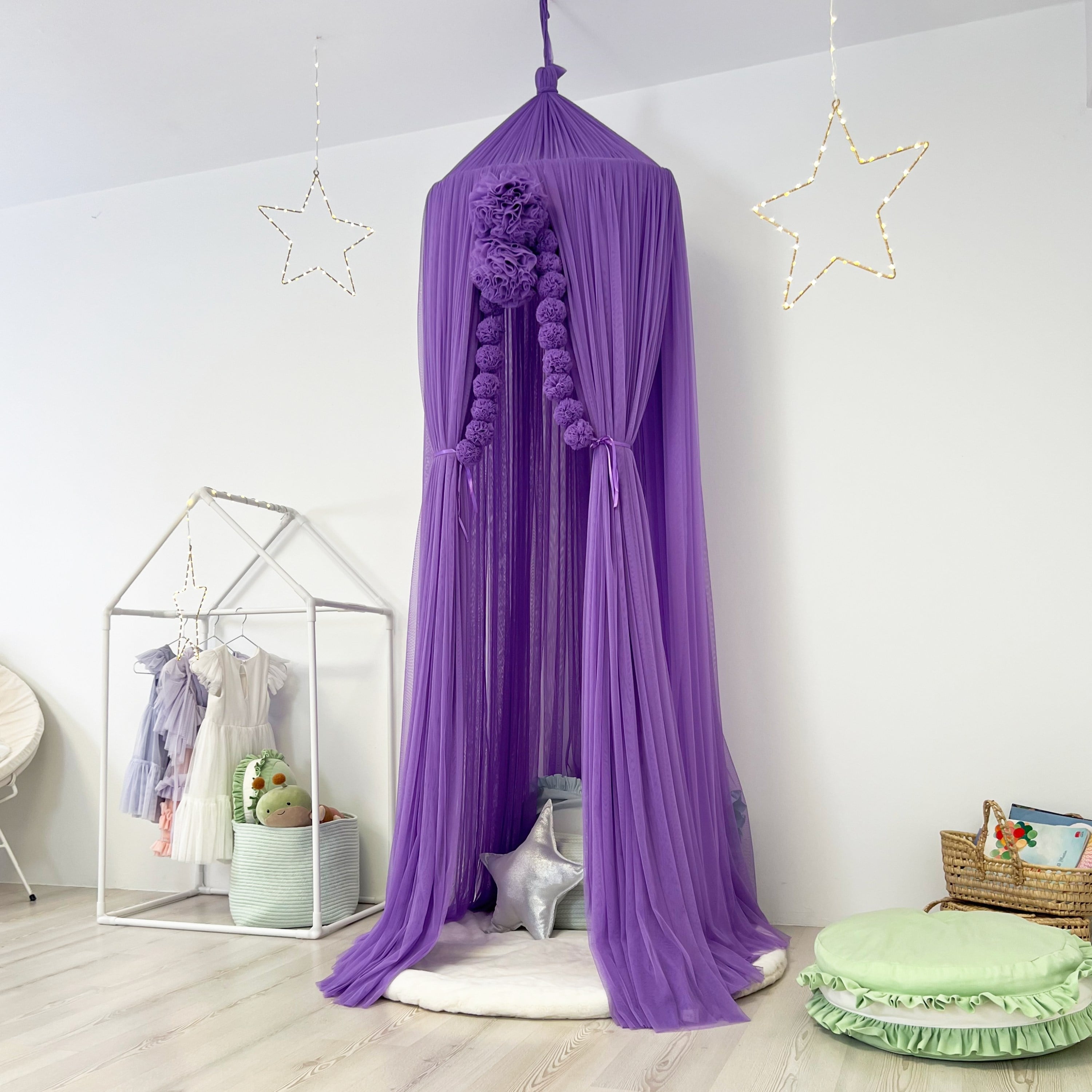 TÜL CİBİNLİK-PURPLE