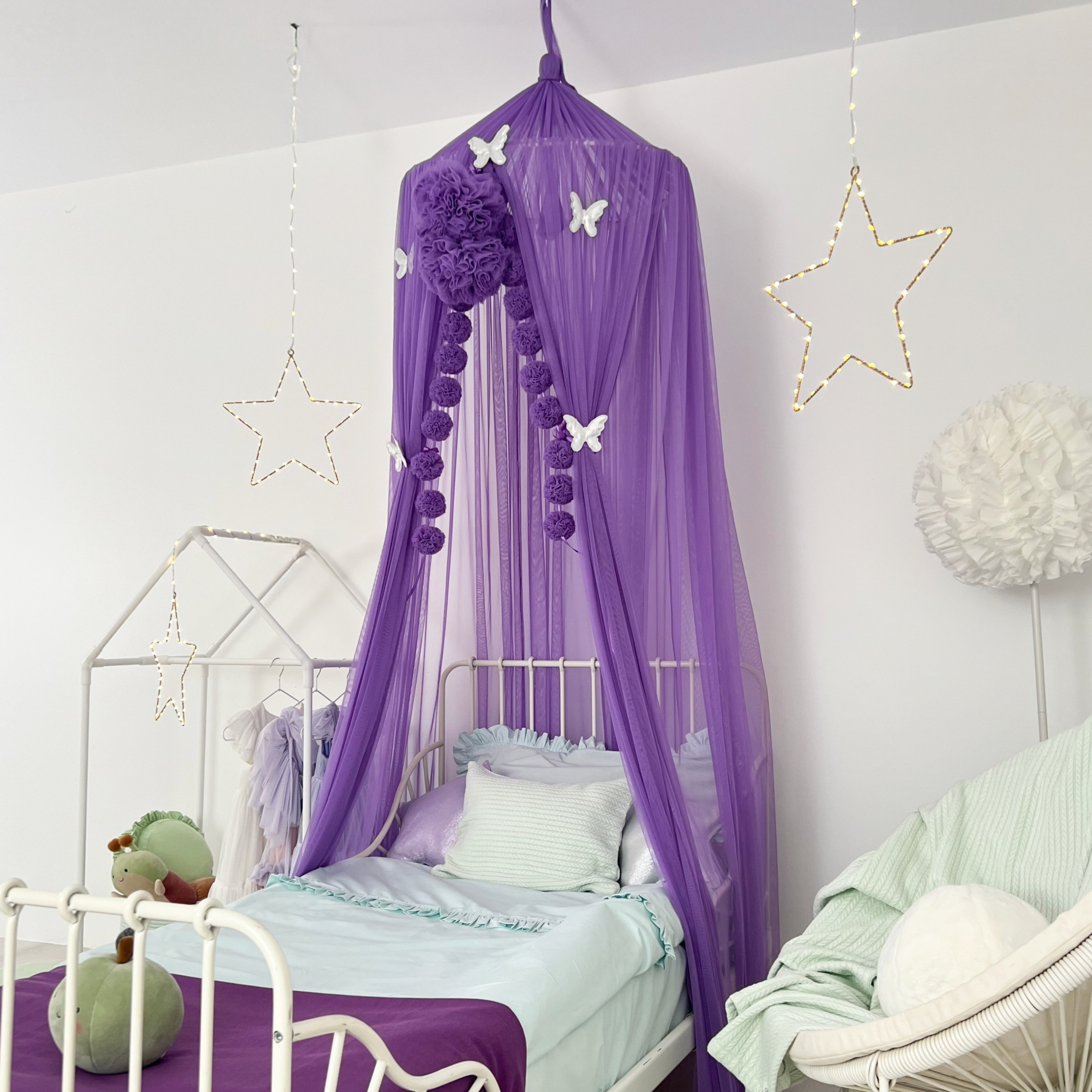 TÜL CİBİNLİK-PURPLE