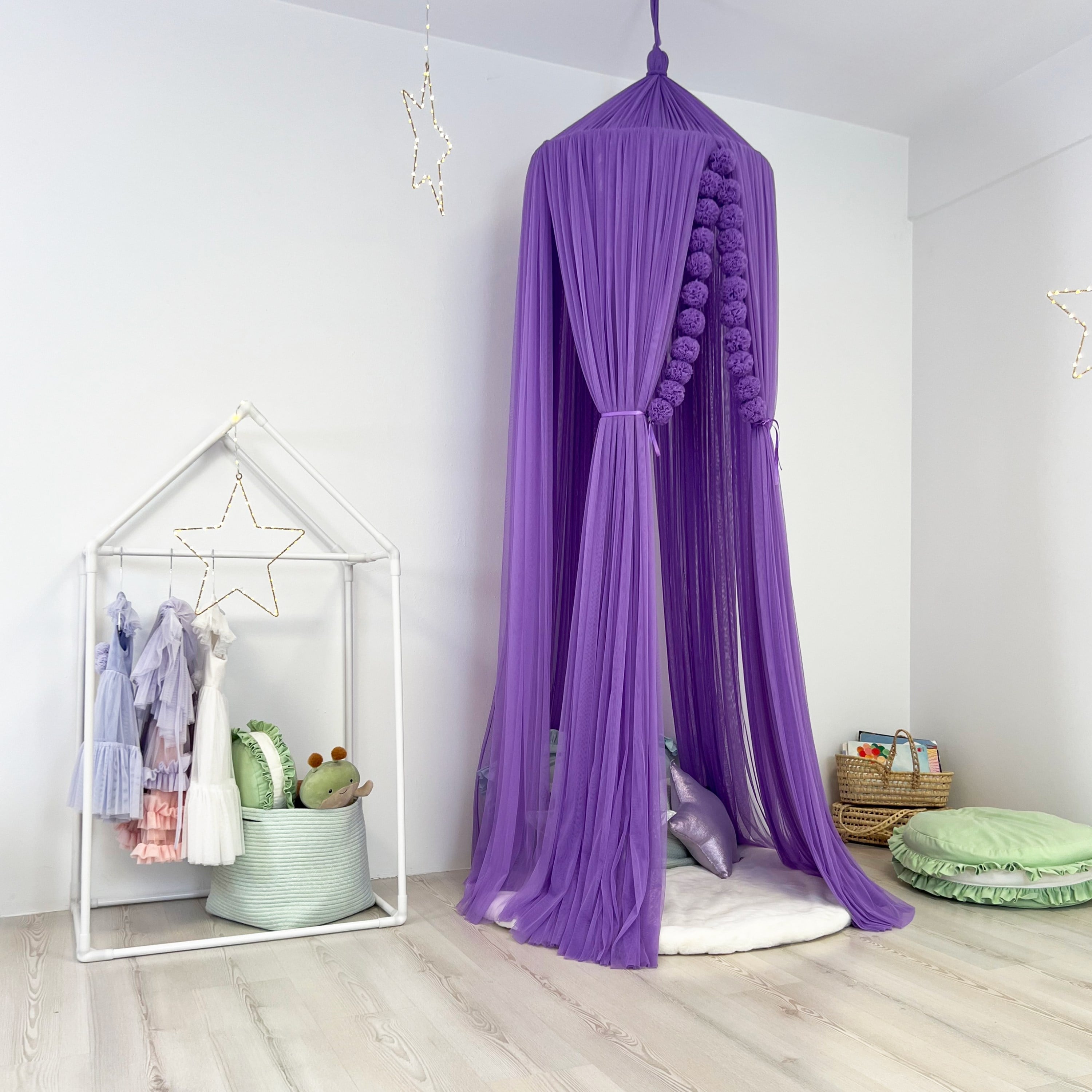 TÜL CİBİNLİK-PURPLE