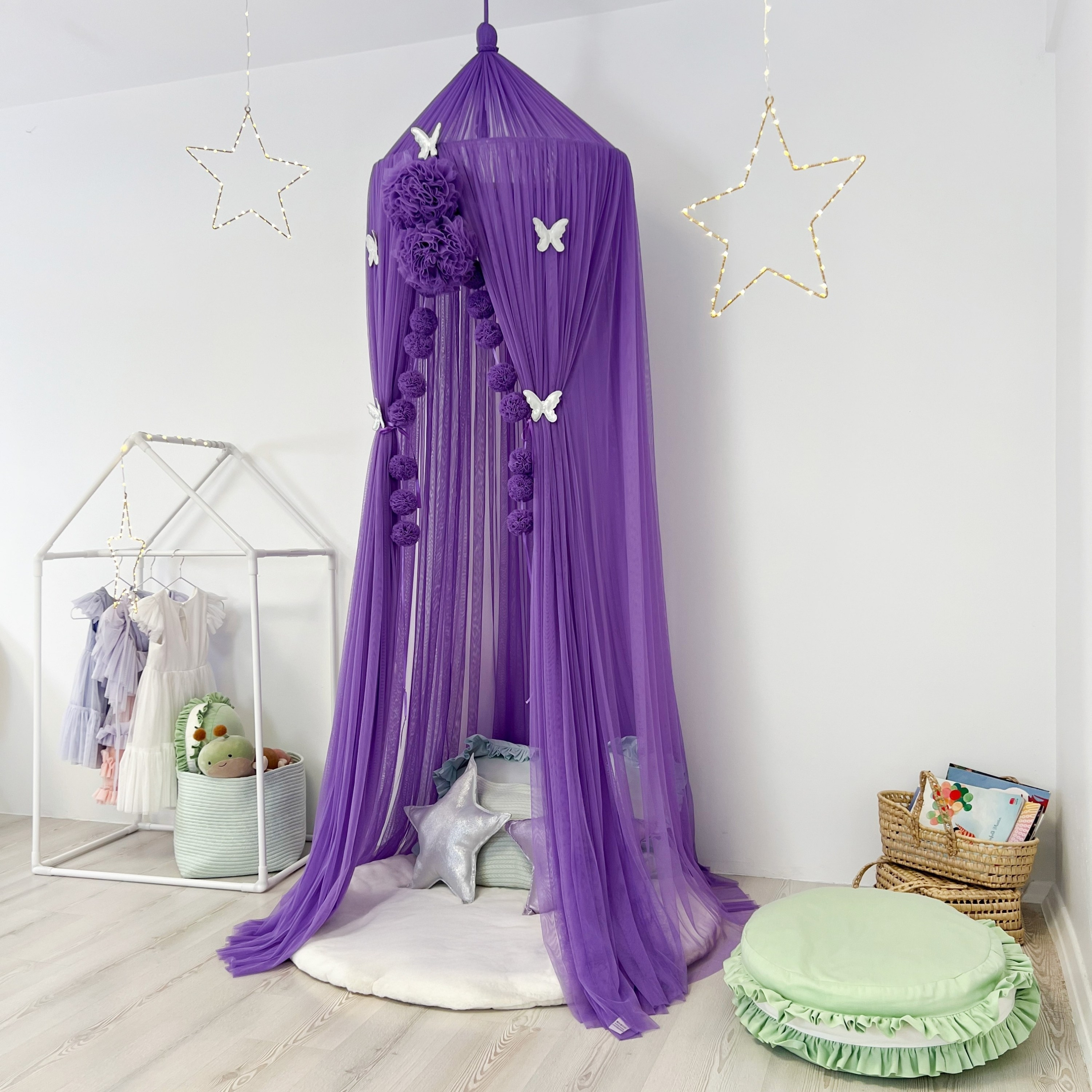 TÜL CİBİNLİK-PURPLE