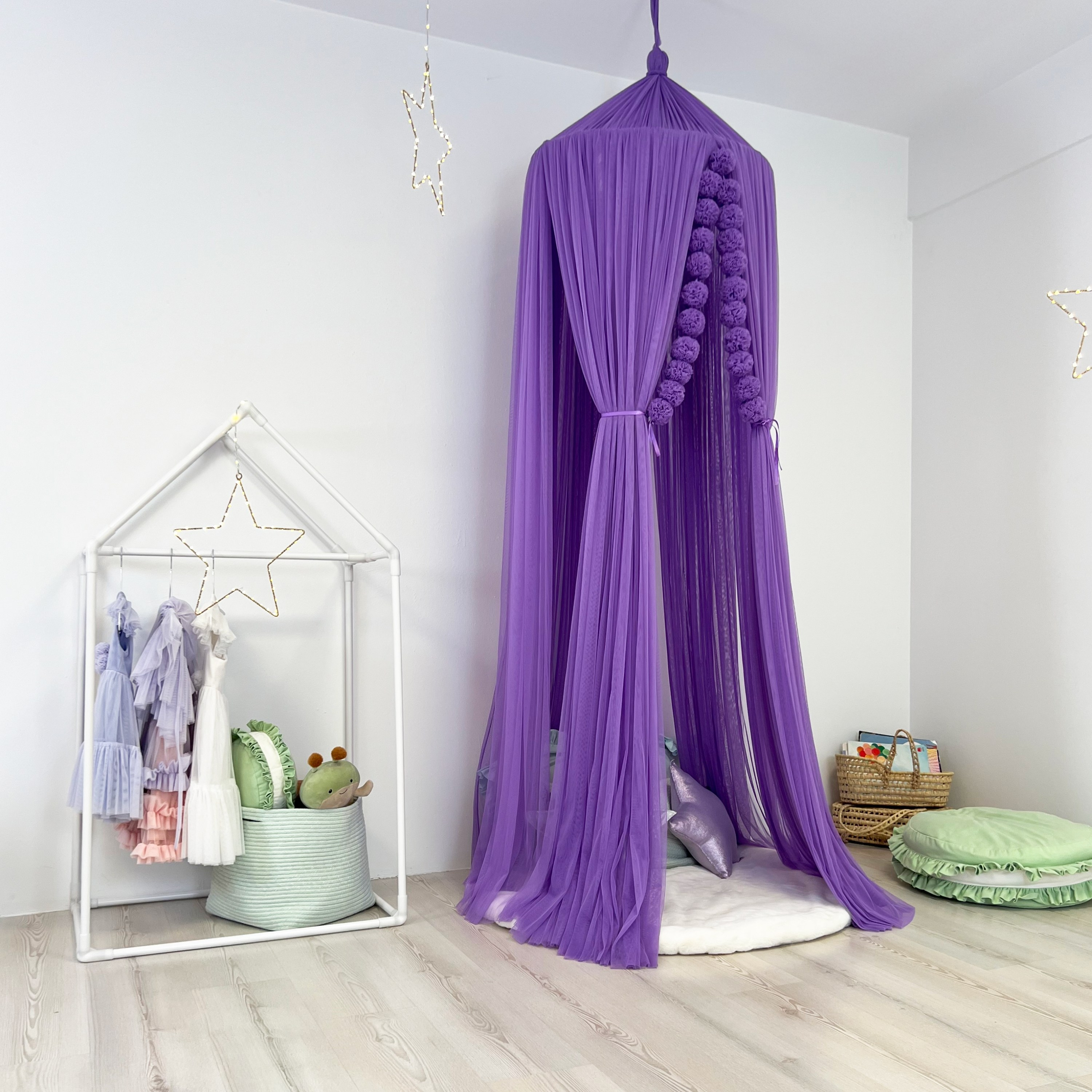 TÜL CİBİNLİK-PURPLE