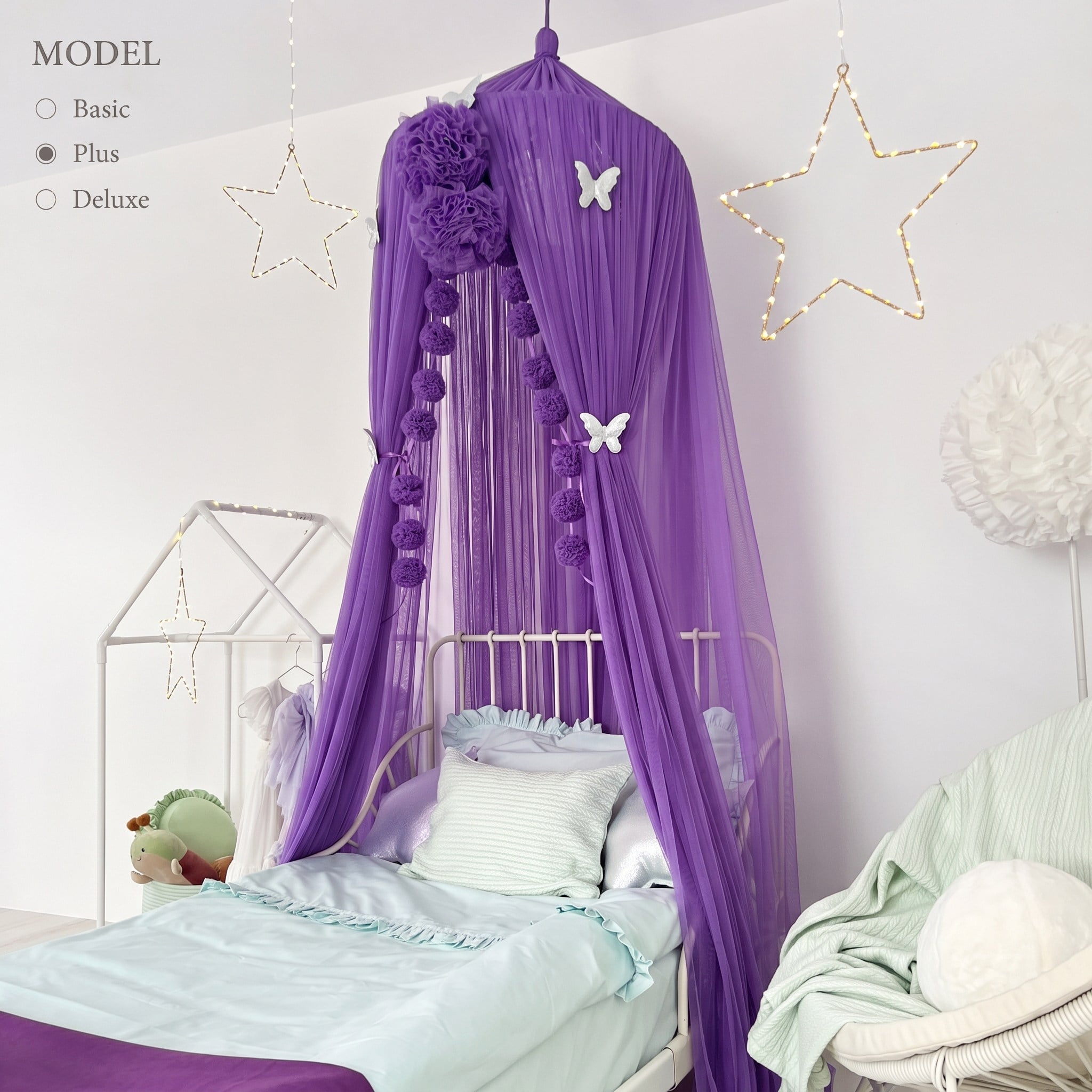 TÜL CİBİNLİK-PURPLE