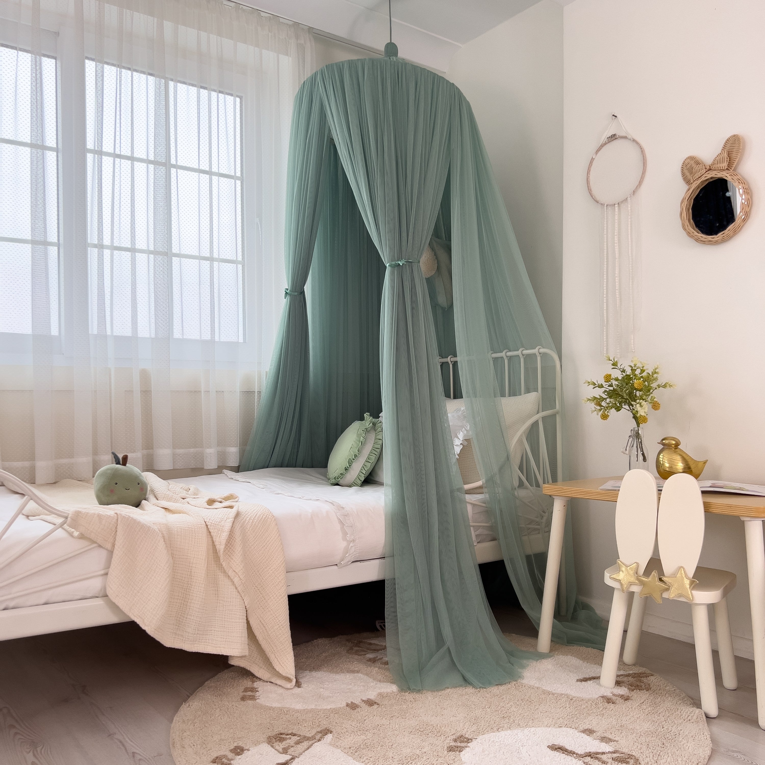 TÜL CİBİNLİK-SAGE GREEN