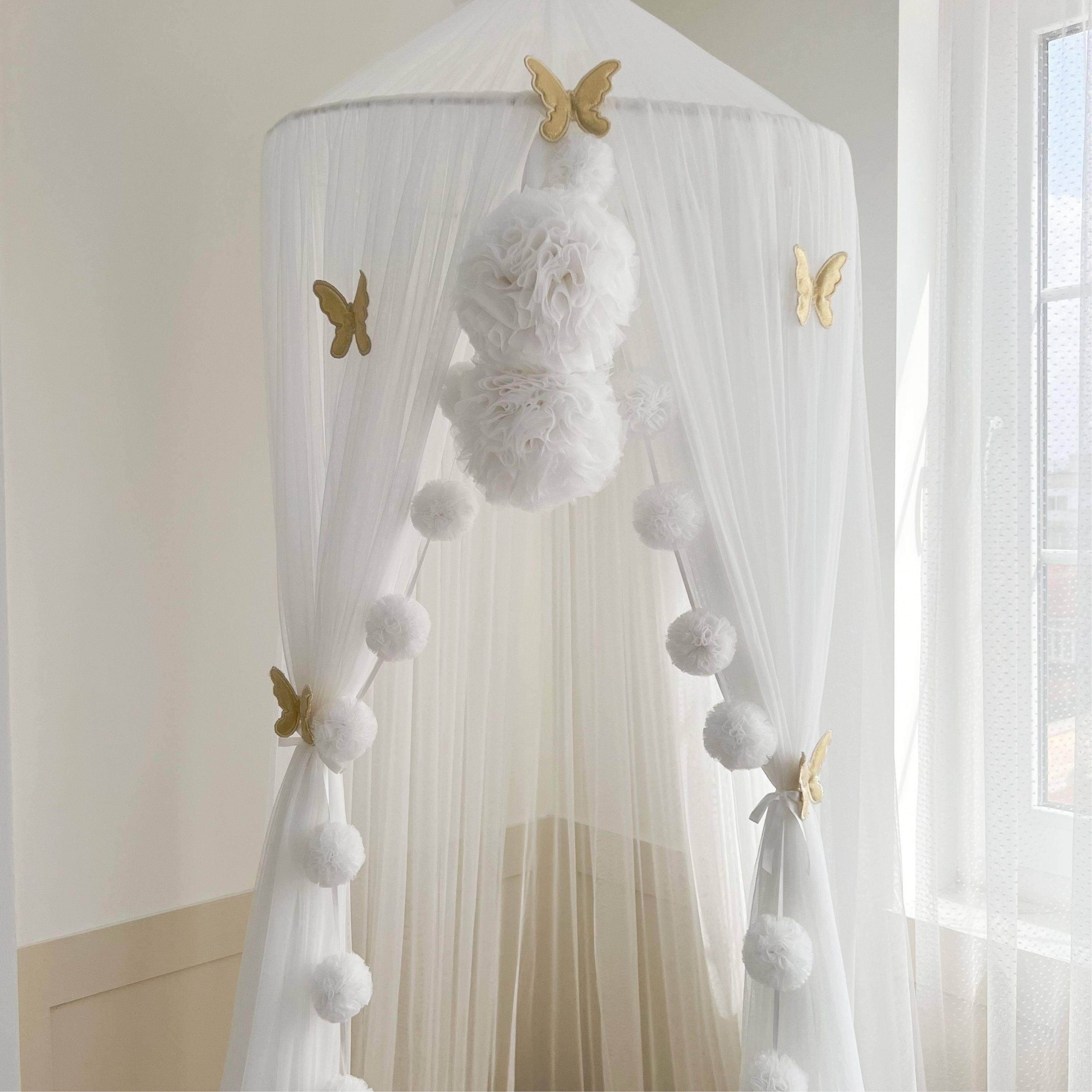 TÜL CİBİNLİK-WHITE