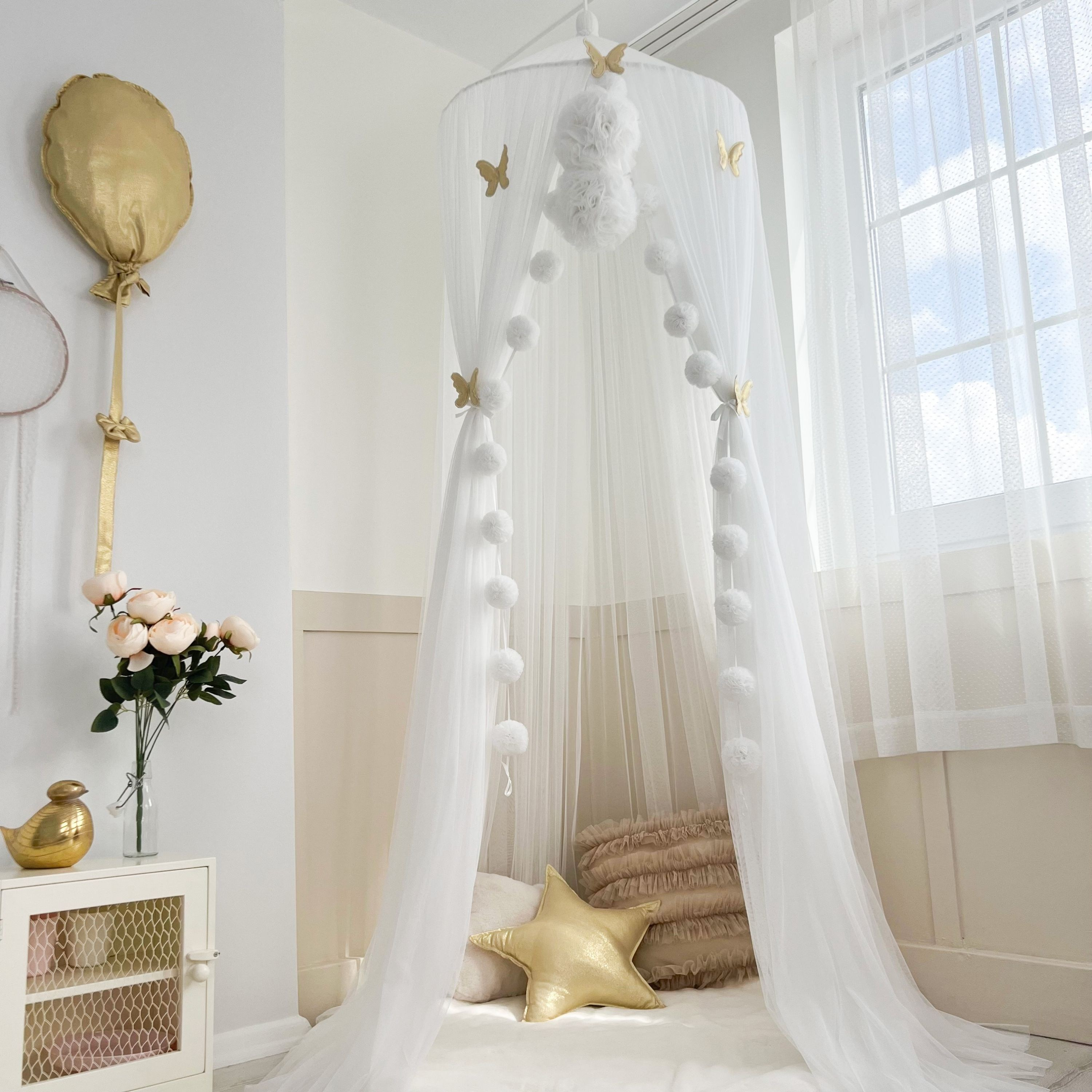 TÜL CİBİNLİK-WHITE