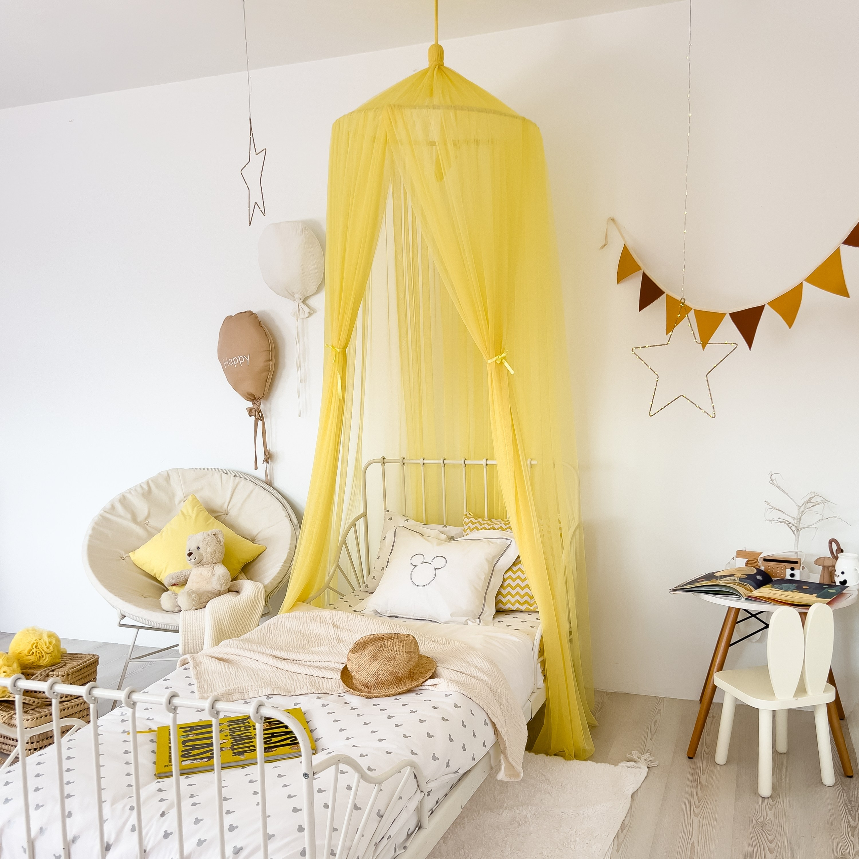TÜL CİBİNLİK-YELLOW