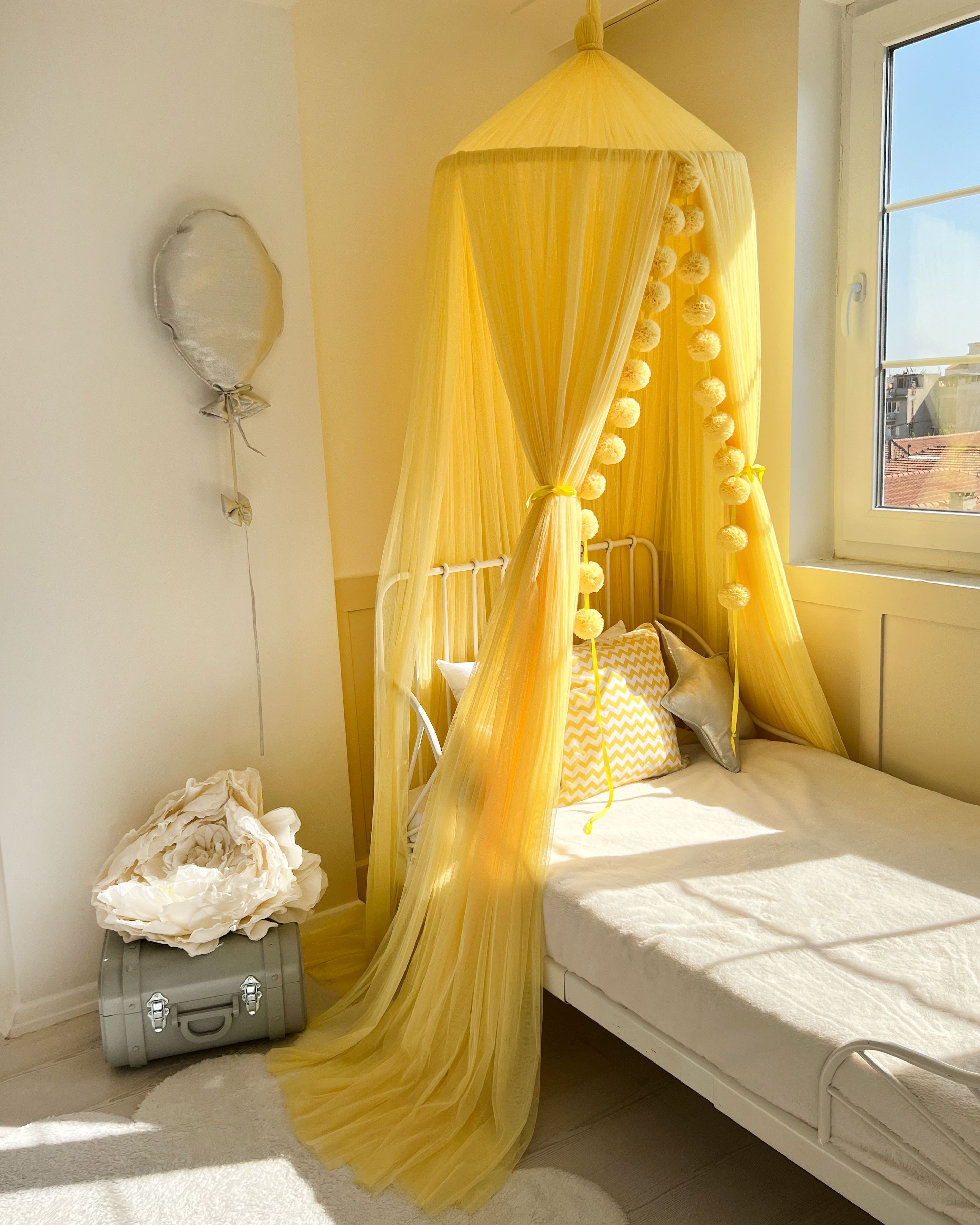 TÜL CİBİNLİK-YELLOW