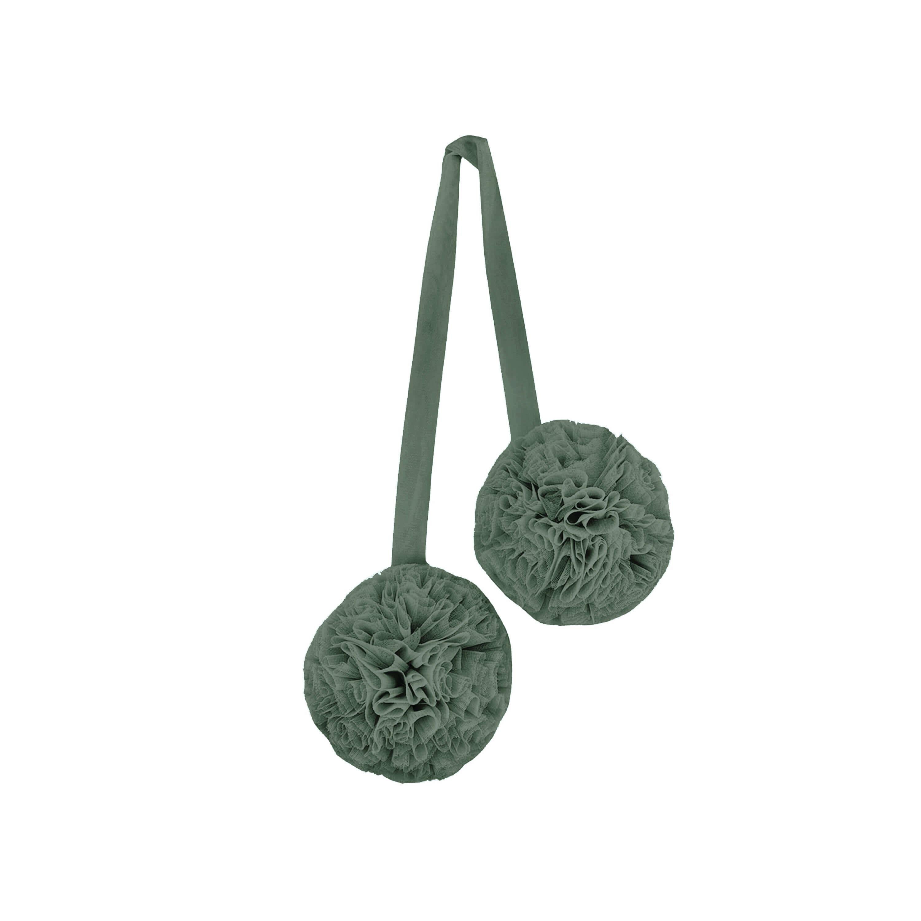 TWIN PONPON-KHAKI GREEN