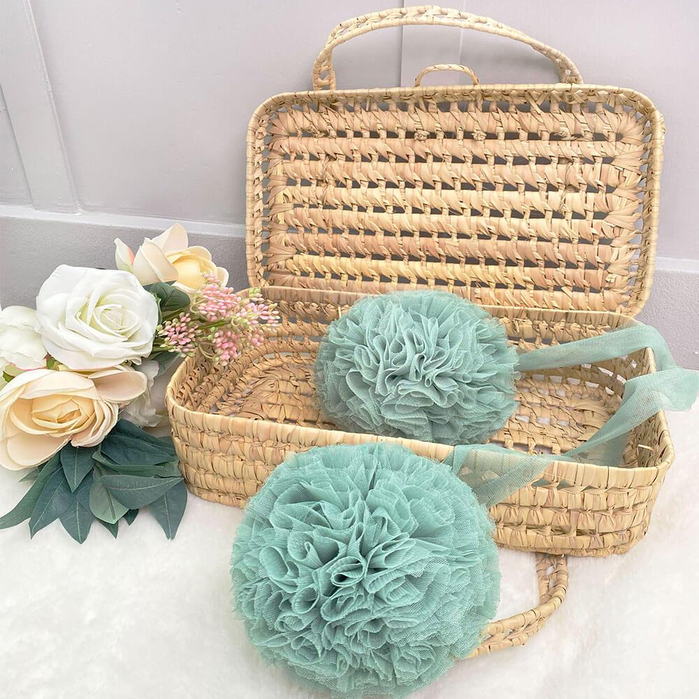 TWIN PONPON-SAGE GREEN