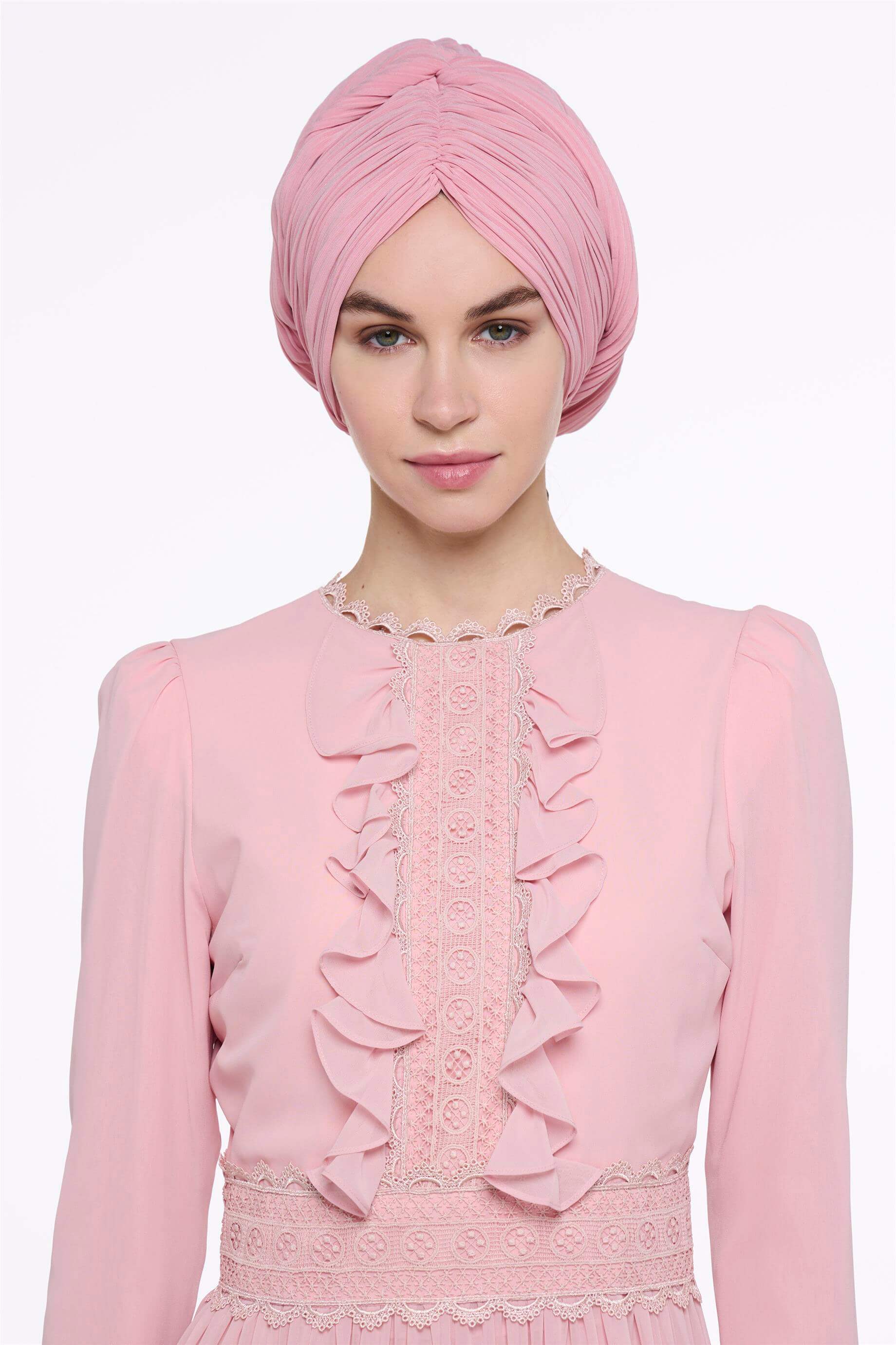 ÇAPRAZ BAĞLAMALI BONE Pembe