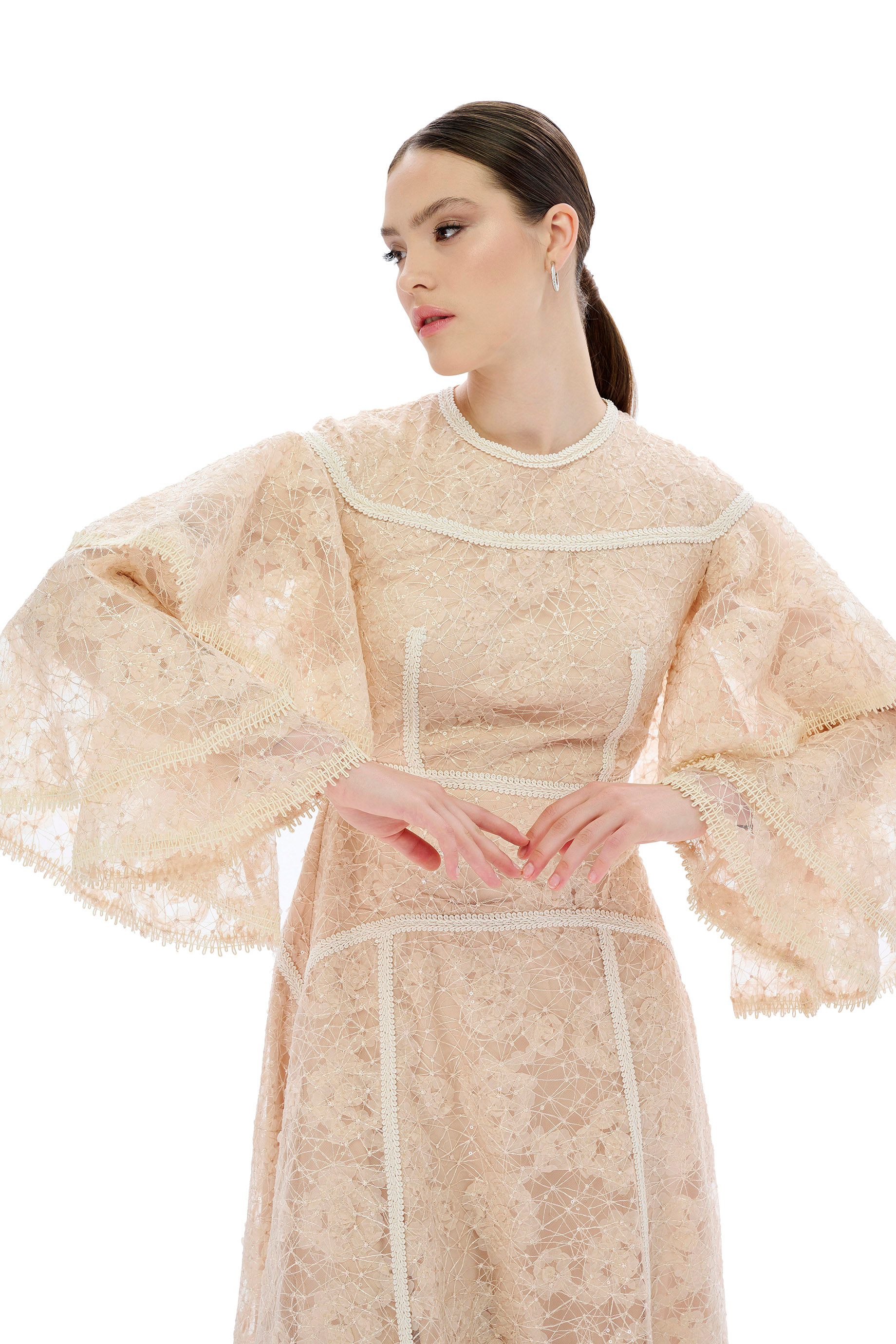 PAULA ELBİSE Bej