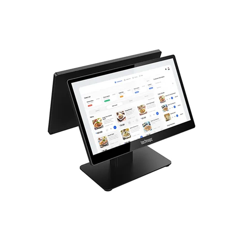 Technopc POS 15PL10 2.0GHz 4Core 4/64GB WiFi+BT+RJ45 15.6