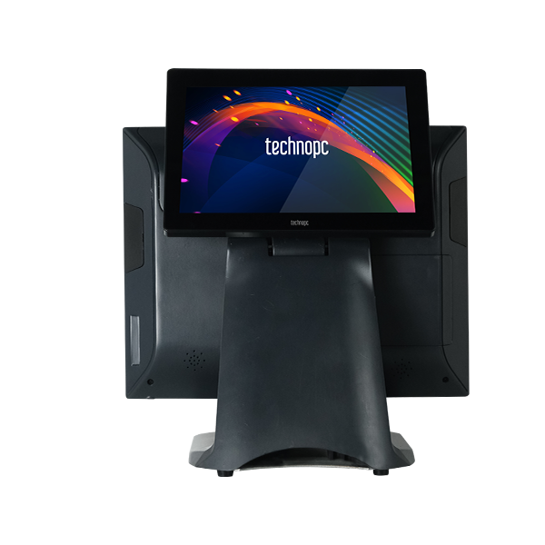 Technopc POS PC TP-PS15 15''' PCAP Intel i3-4030U 1.9GHz 8GB 64GB 2. Ekran 10