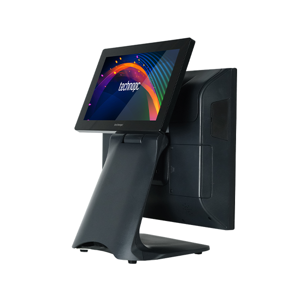 Technopc POS PC TP-PS15 15''' PCAP Intel i3-4030U 1.9GHz 8GB 64GB 2. Ekran 10