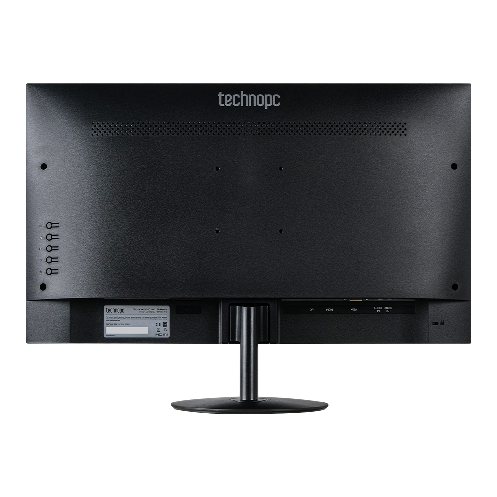 Technopc TPL24V-P FHD IPS 5ms 250Nit HDMI+DP+VGA 24’’ Monitör TPMNT20F080769 Dahili Hoparlörlü