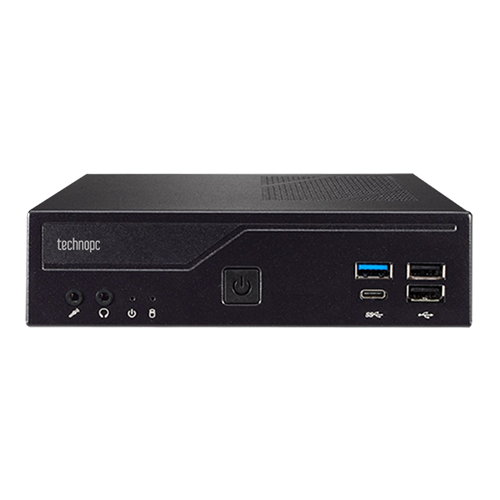 Technopc TS610 Intel i3-12100 16GB 256GB SSD Wifi+BT HDMI+DP+2xLAN+2xCOM Freedos Mini PC TPMPC20F007133
