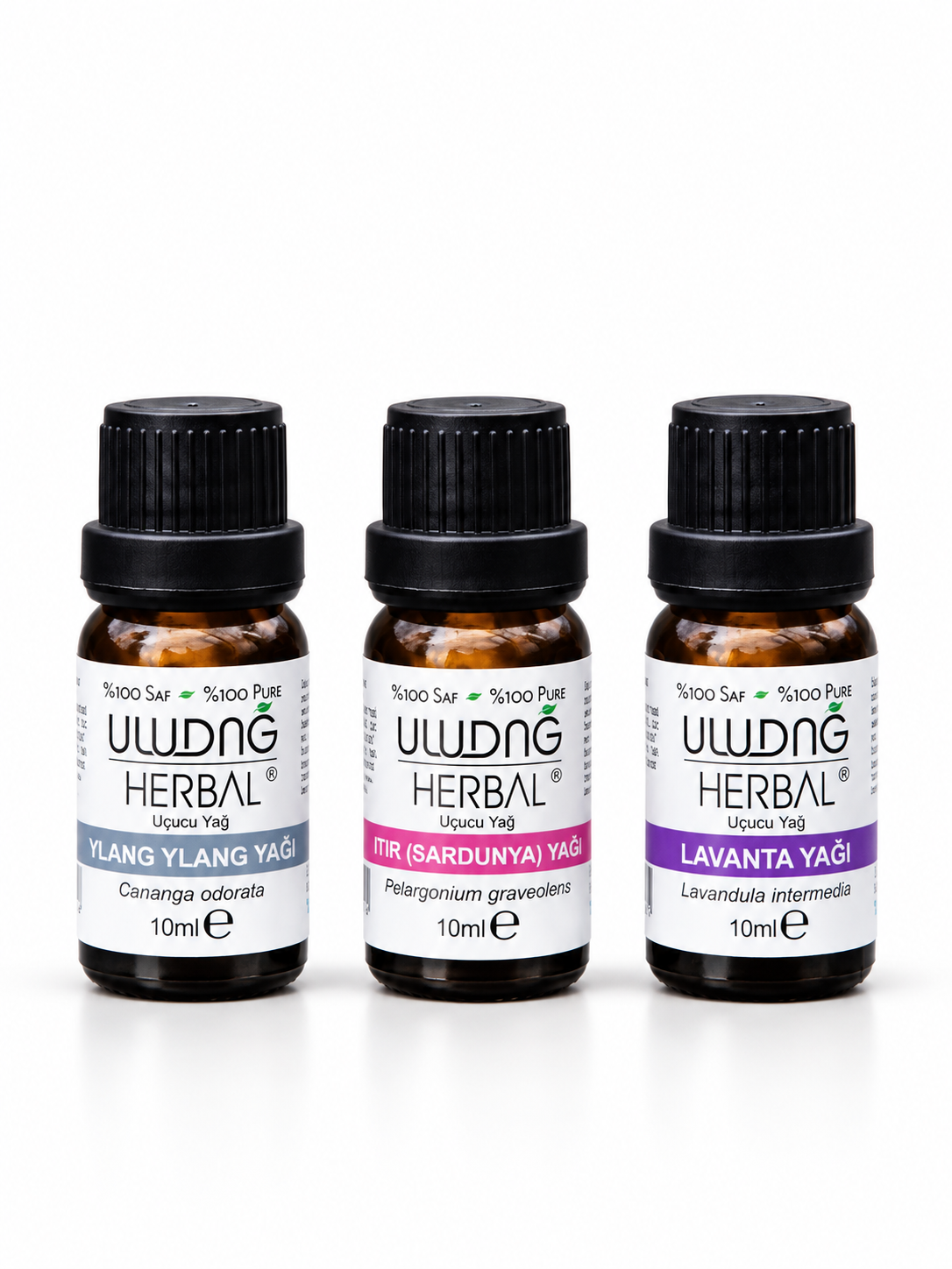 Çiçeksi Kokular Koleksiyonu (Lavanta Yağı -  Itır Yağı - Ylang Ylang Yağı)