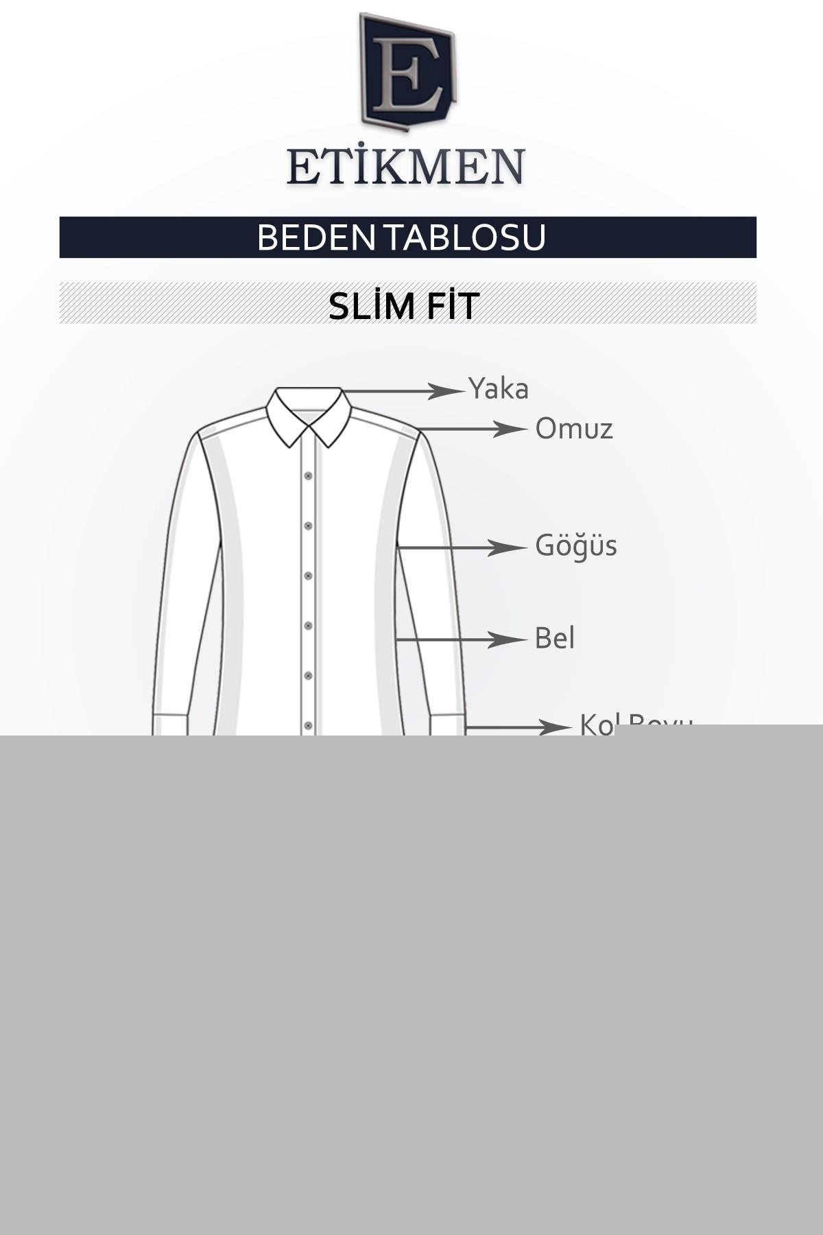 EtikmenPanolu Kahve Bej Keten Slimfit Hediye Kutulu Erkek GömlekGÖMLEK MODELLERİ