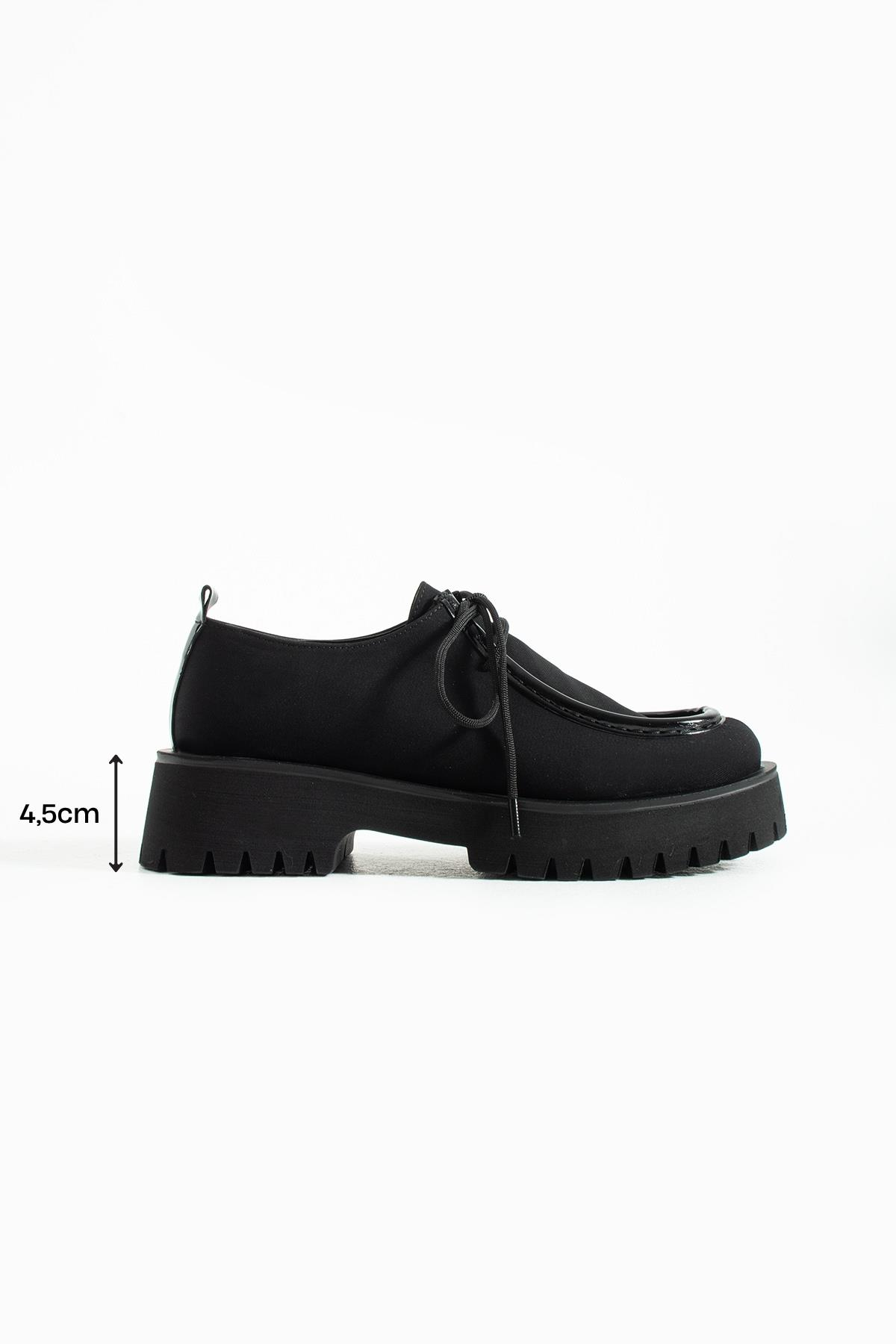 Kadın Yüksek Taban Loafer Arden - Siyah