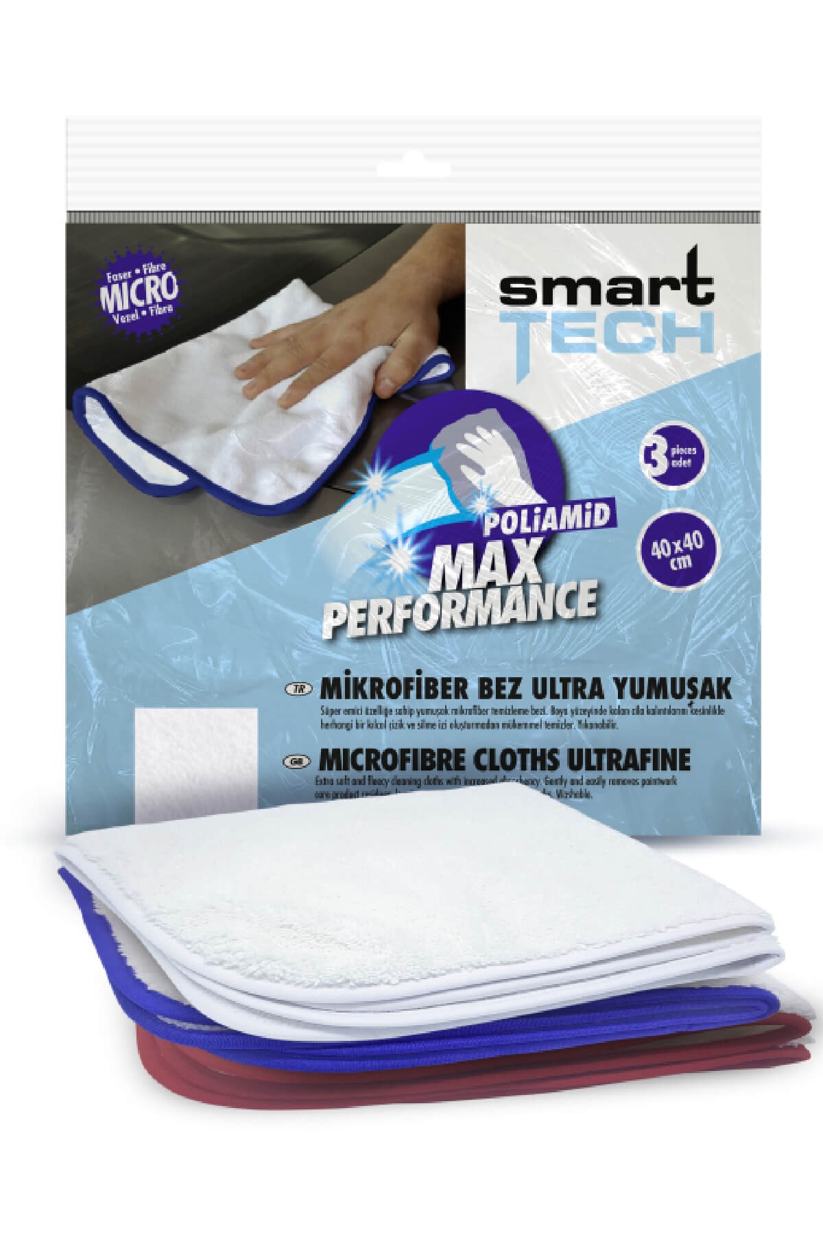 Smart Tech Mikrofiber Bez Ultra Yumuşak