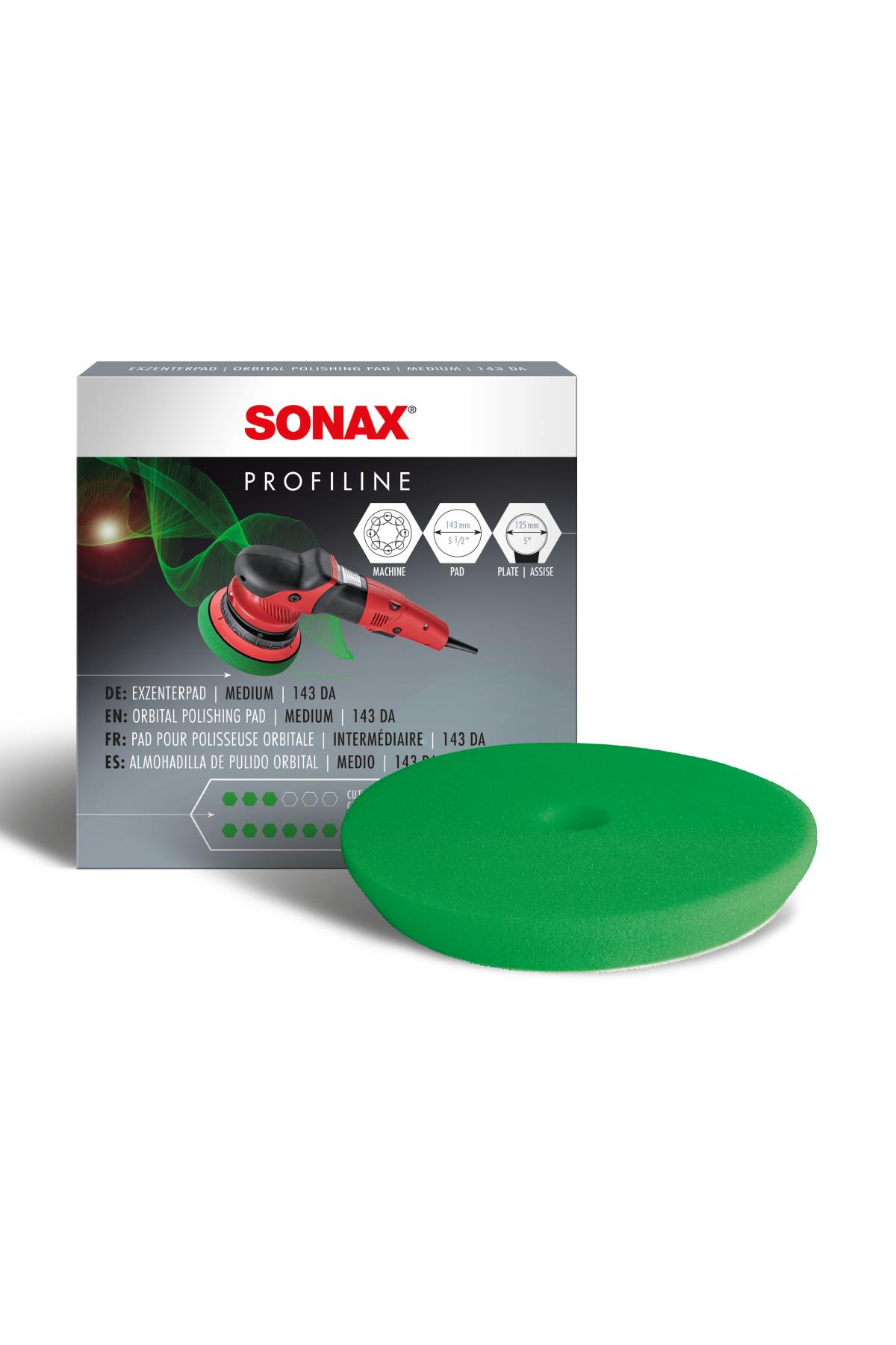 Sonax Polisaj Süngeri Sarı 143 (Tek Delikli) | Markasız