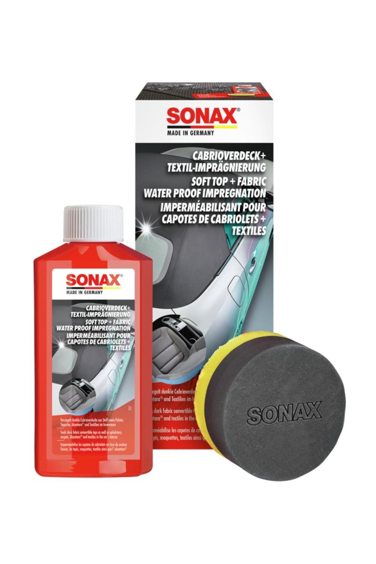 SONAX Soft Top+ Fabric Water Proof Impregnati | Markasız