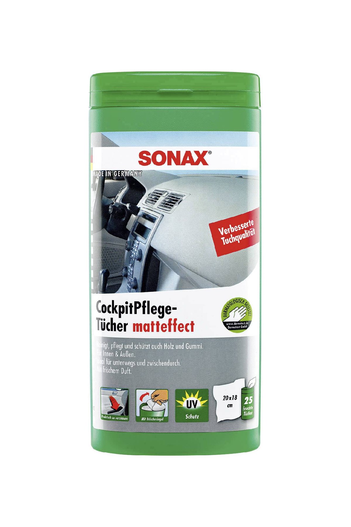 Sonax Torpido Temizleme Mendili 25'li