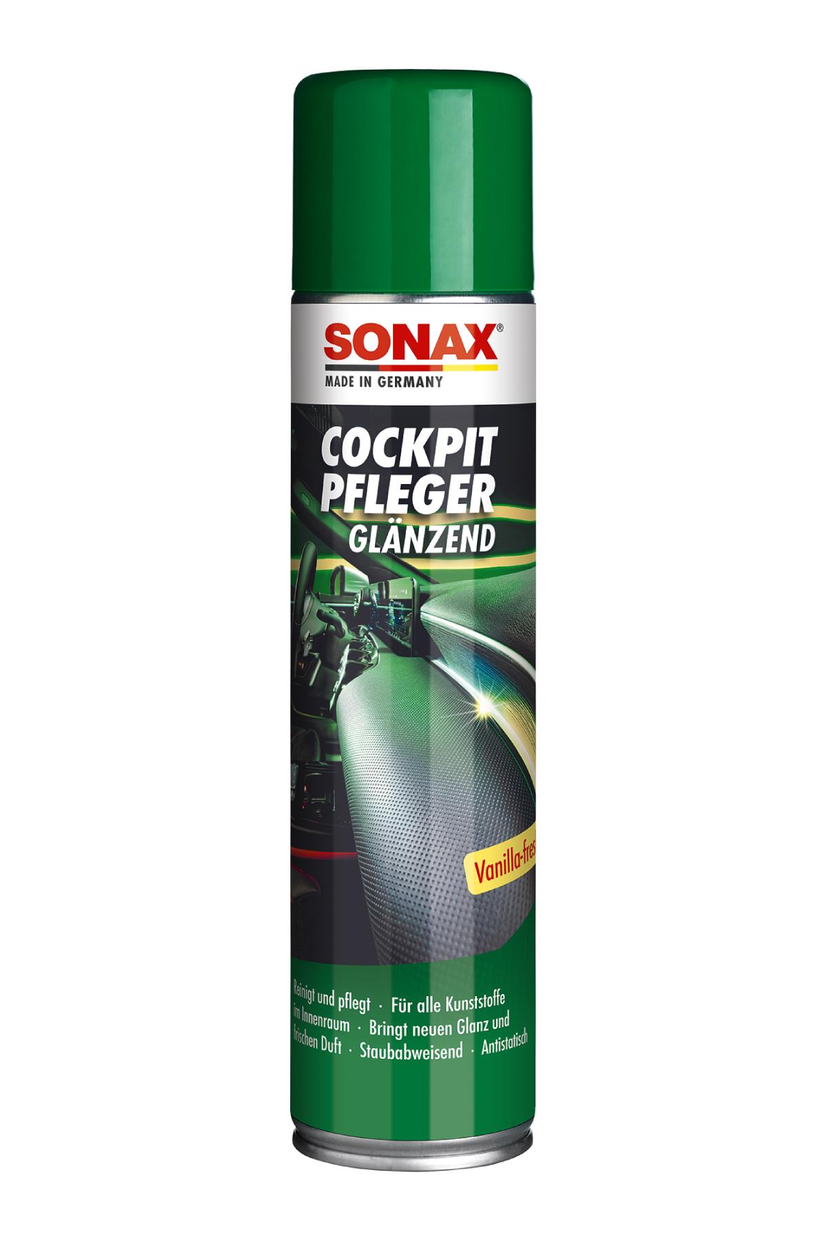 Sonax Torpido Temizleyici Parlatıcı Vanilya 400 ml