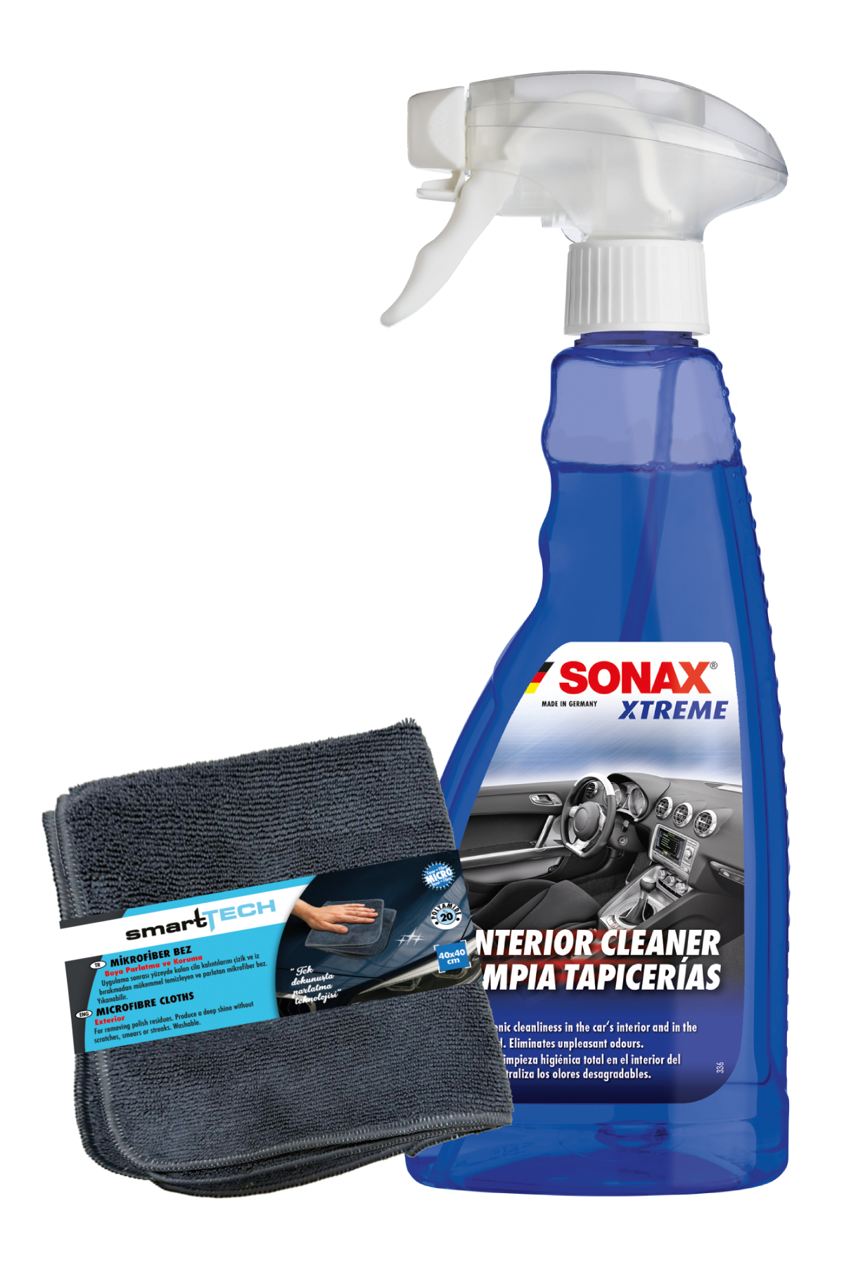 Sonax Xtreme Araç İçi Temizleyici & Mikrofiber Set | SONAX