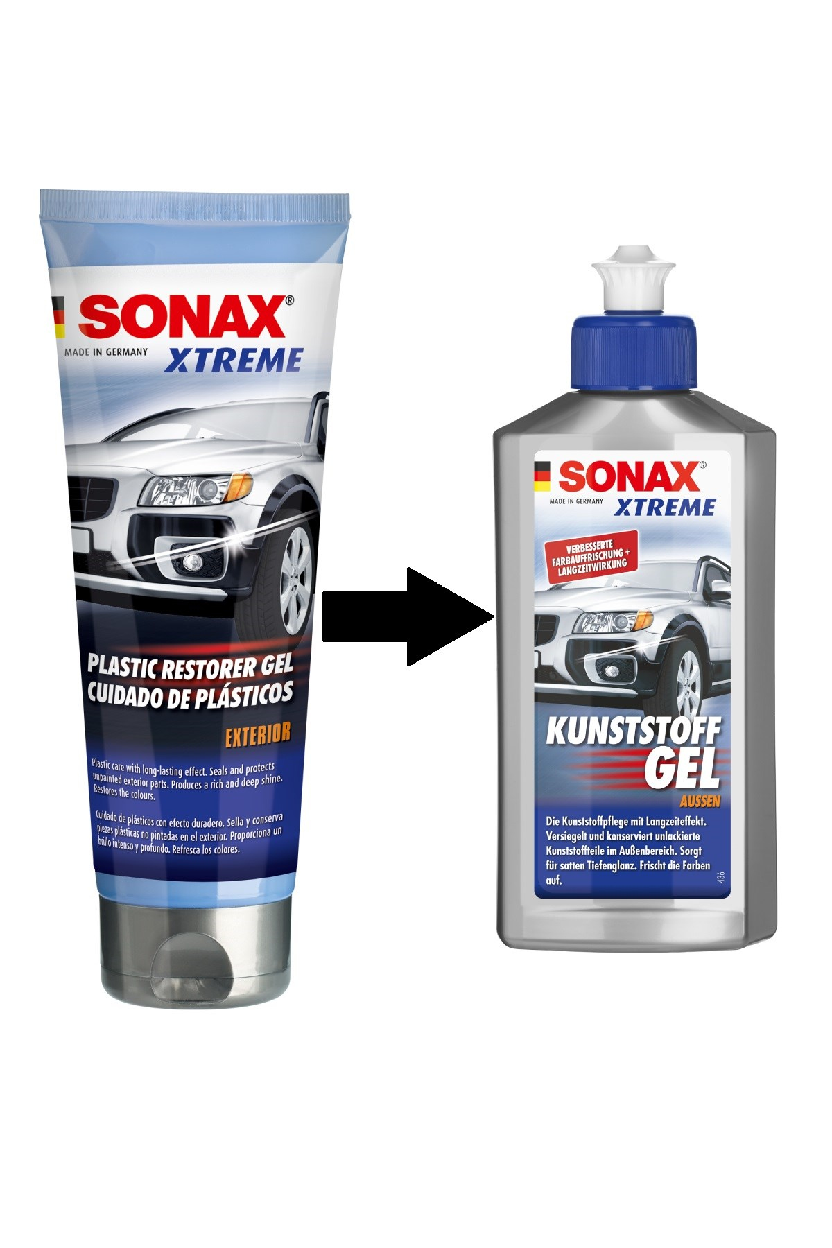 Sonax Xtreme Nano Plastik Parlatıcı 250 ml | Sonax 