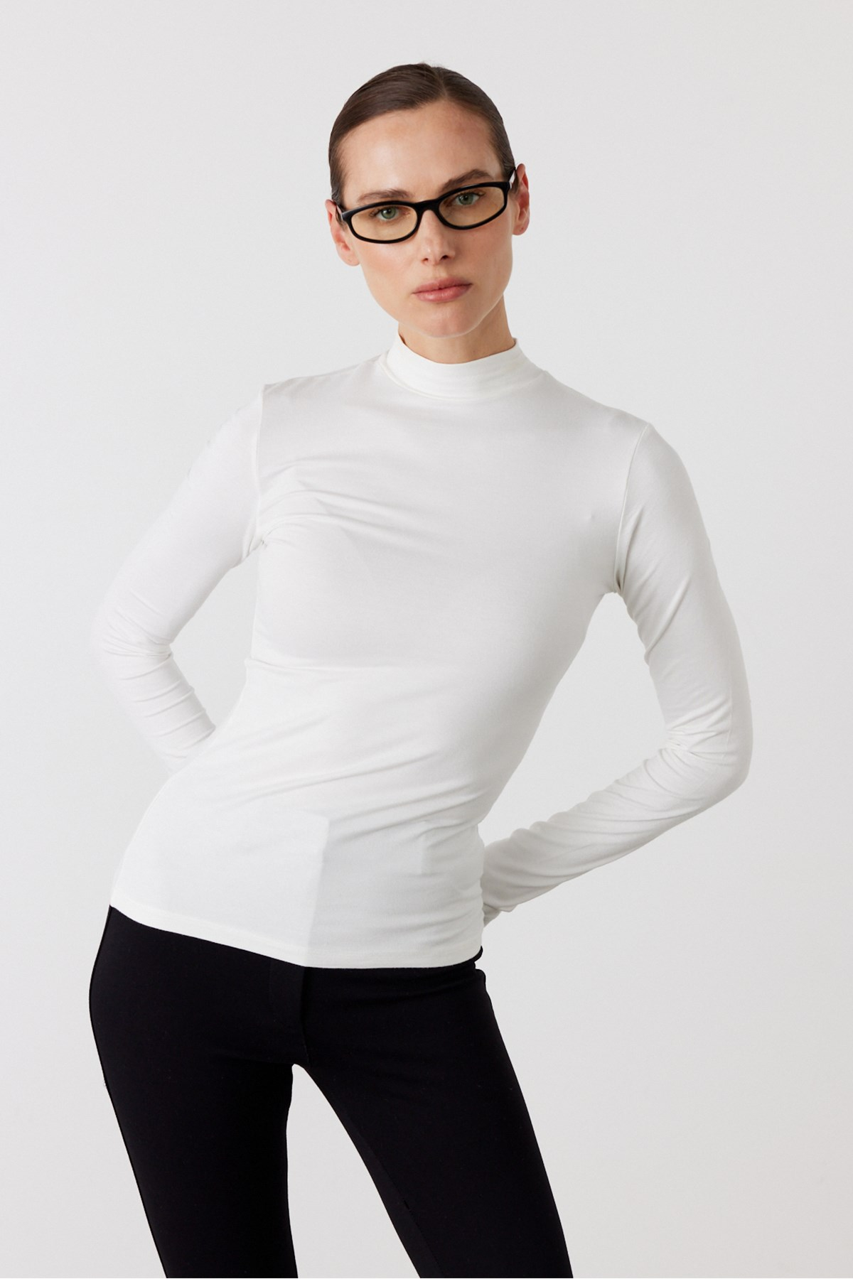 Dik Yaka Basic Body Off White