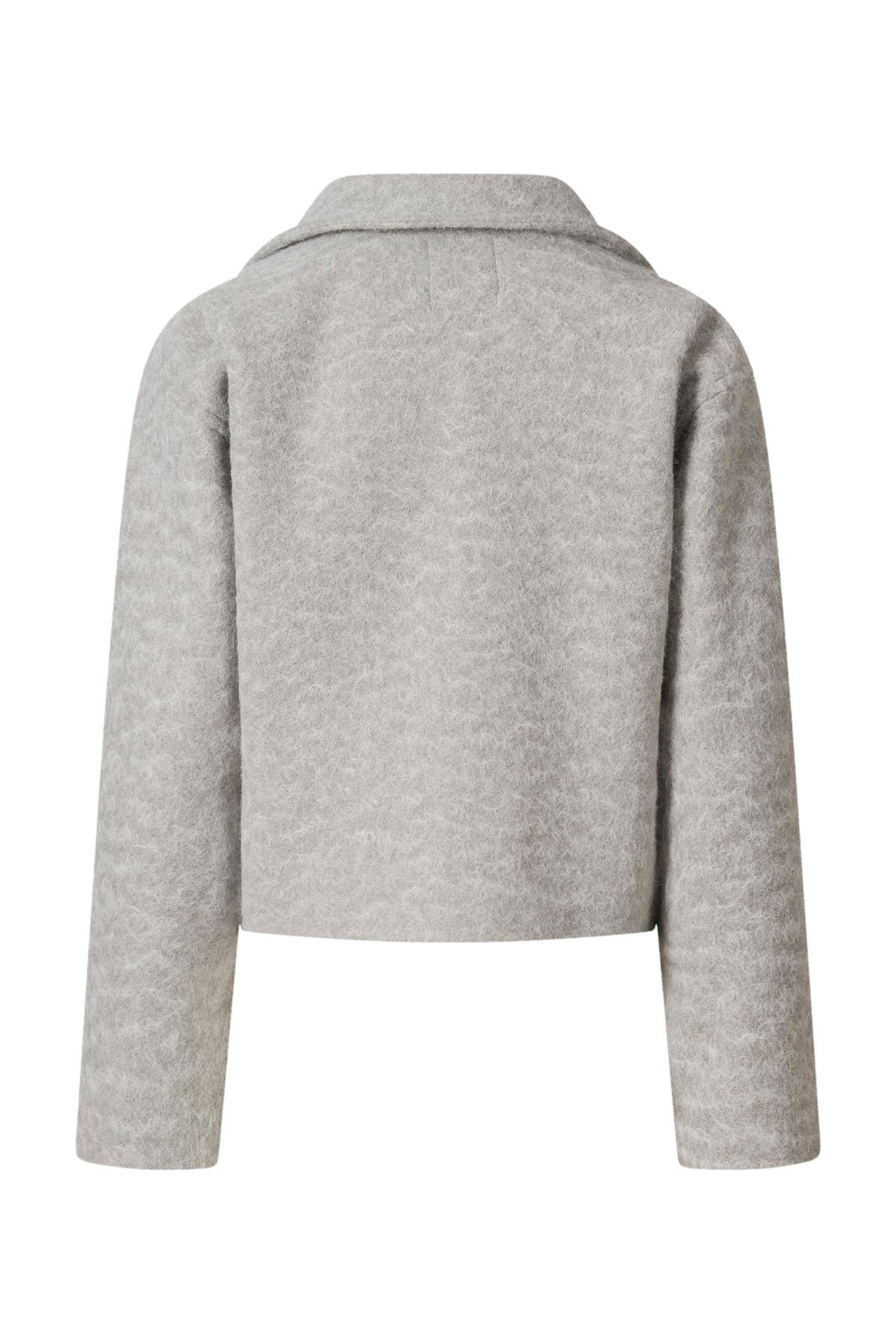 Gri Buklet Cep Detay Ceket GRİ