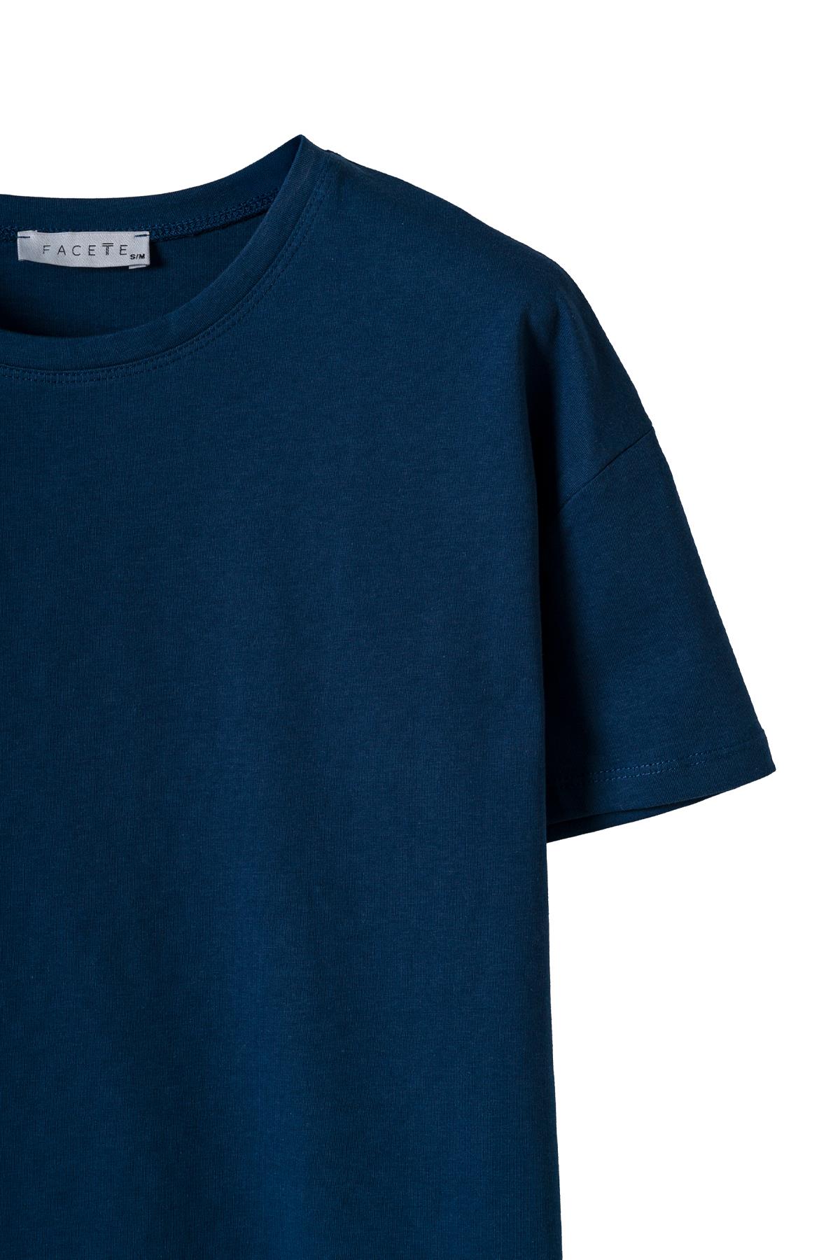 Lacivert Basic Kısa Kol Tişört