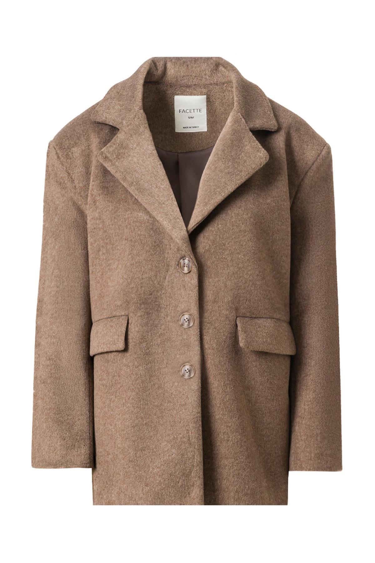 Nora Kaşe Blazer Kahverengi