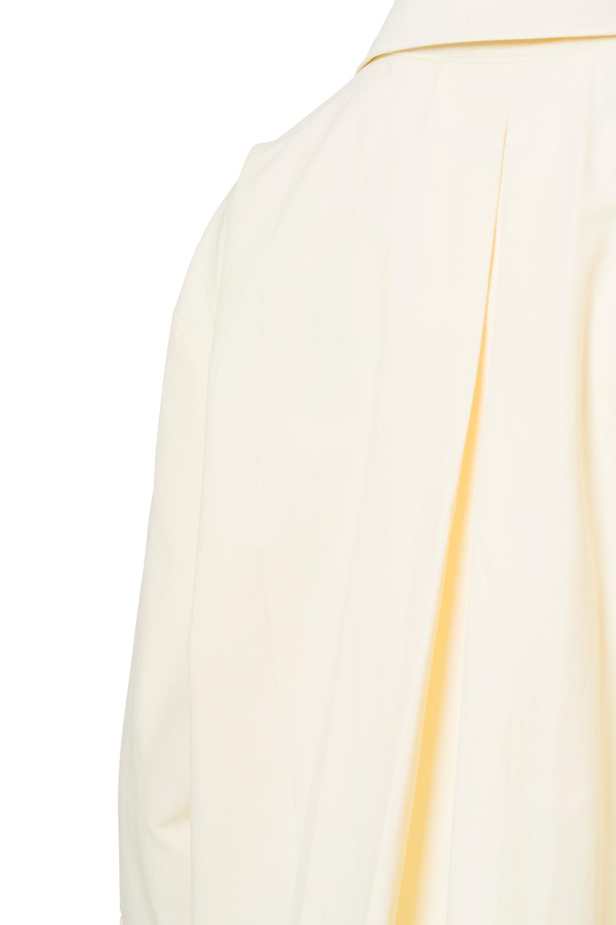 Oversize Poplin Gömlek Sarı