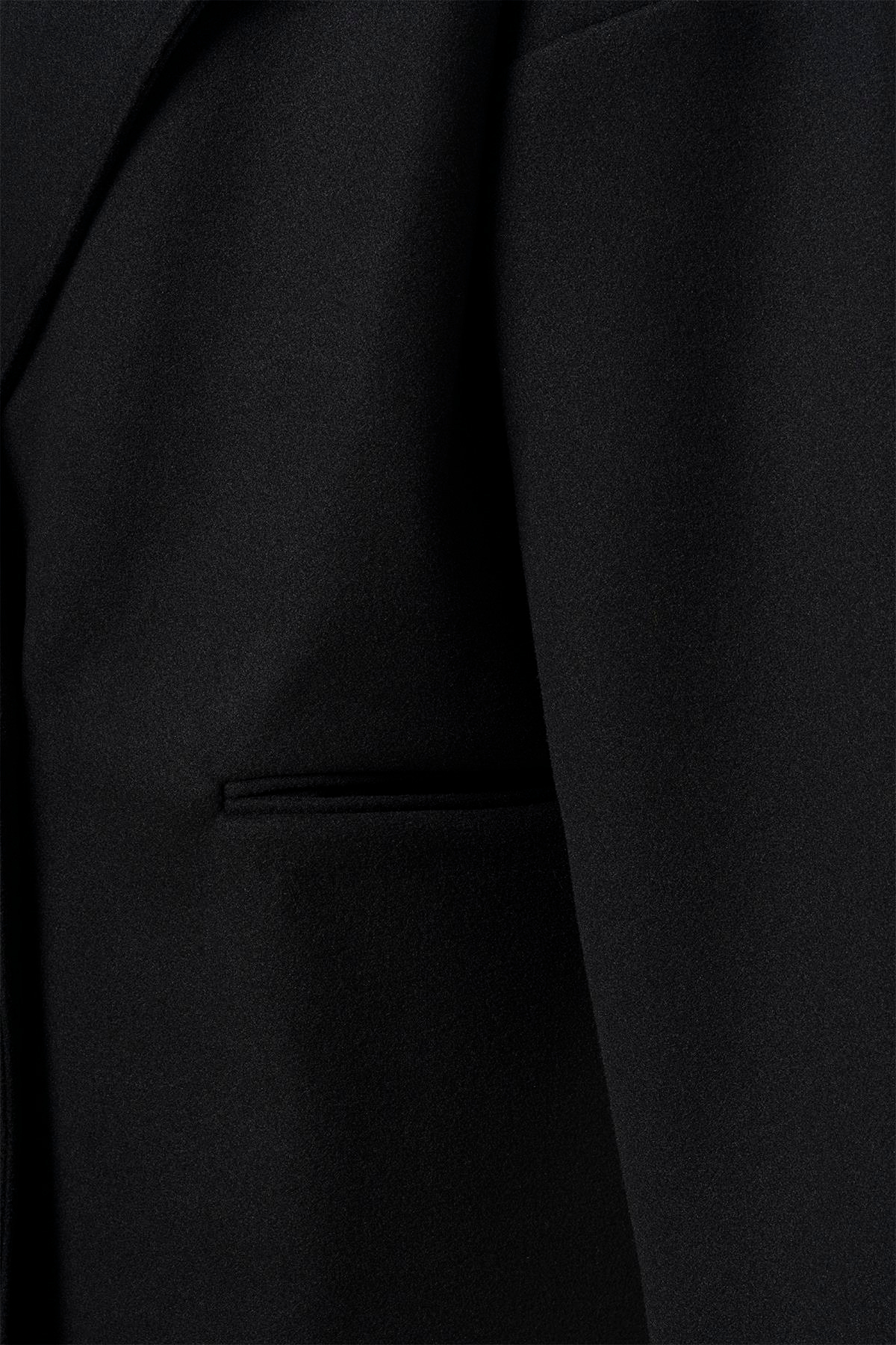 Siyah Mevsimlik Kısa Kaşe Kaban SİYAH