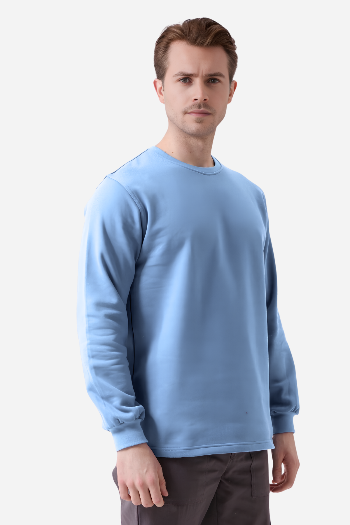 Mert Giyim İş ElbiseleriAçık Mavi Pamuklu Ve Uzun Kollu Kışlık Unisex O/Bisiklet Yaka SweatshirtO Yaka SweatshirtAçık Mavi Pamuklu Ve Uzun Kollu Kışlık Unisex O/Bisiklet Yaka Sweatshirt | Mert Giyim İş Elbiseleri