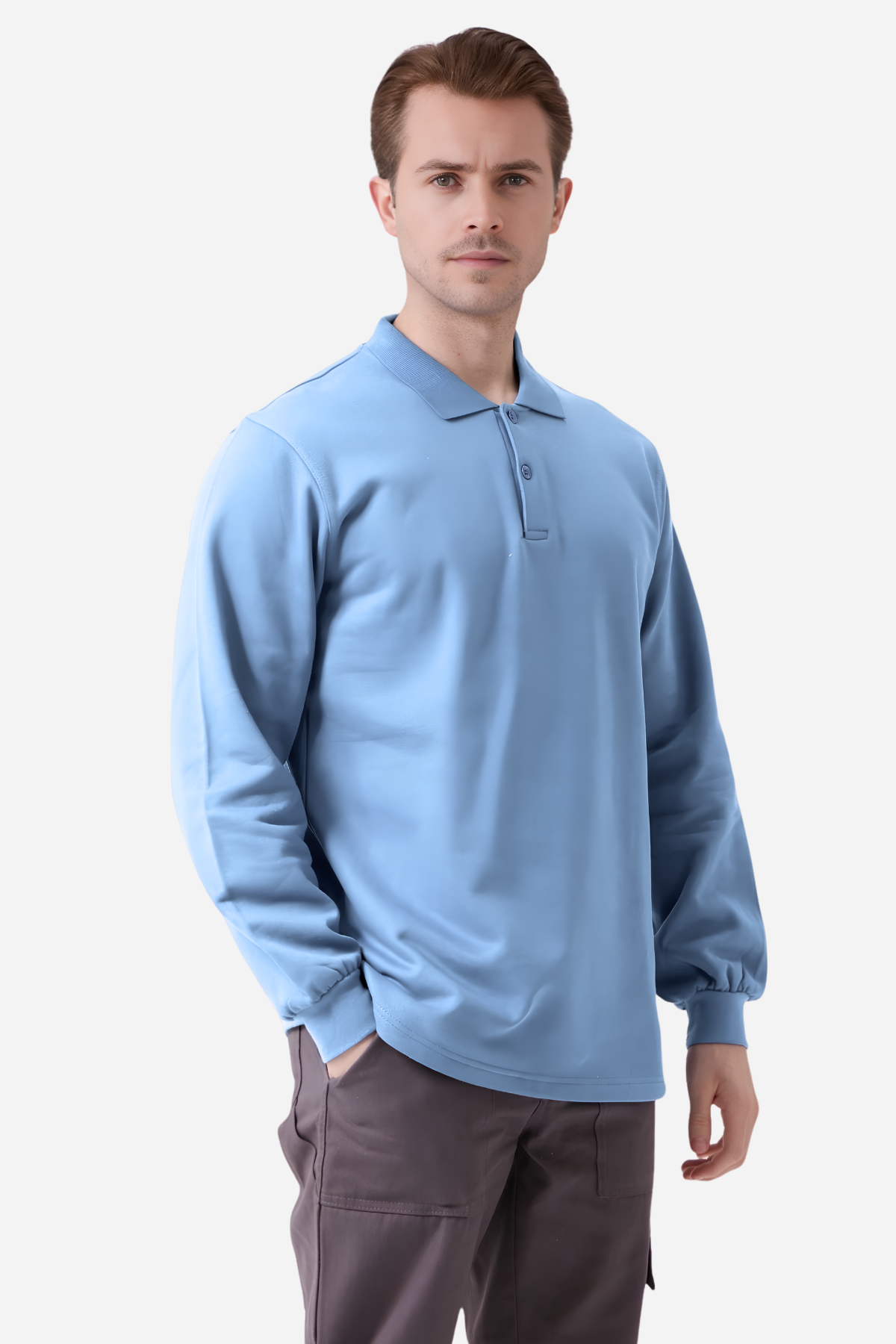 Mert Giyim İş ElbiseleriAçık Mavi Pamuklu Ve Uzun Kollu Kışlık Unisex Polo Yaka SweatshirtPolo Yaka SweatshirtAçık Mavi Pamuklu Ve Uzun Kollu Kışlık Unisex Polo Yaka Sweatshirt | Mert Giyim İş Elbiseleri