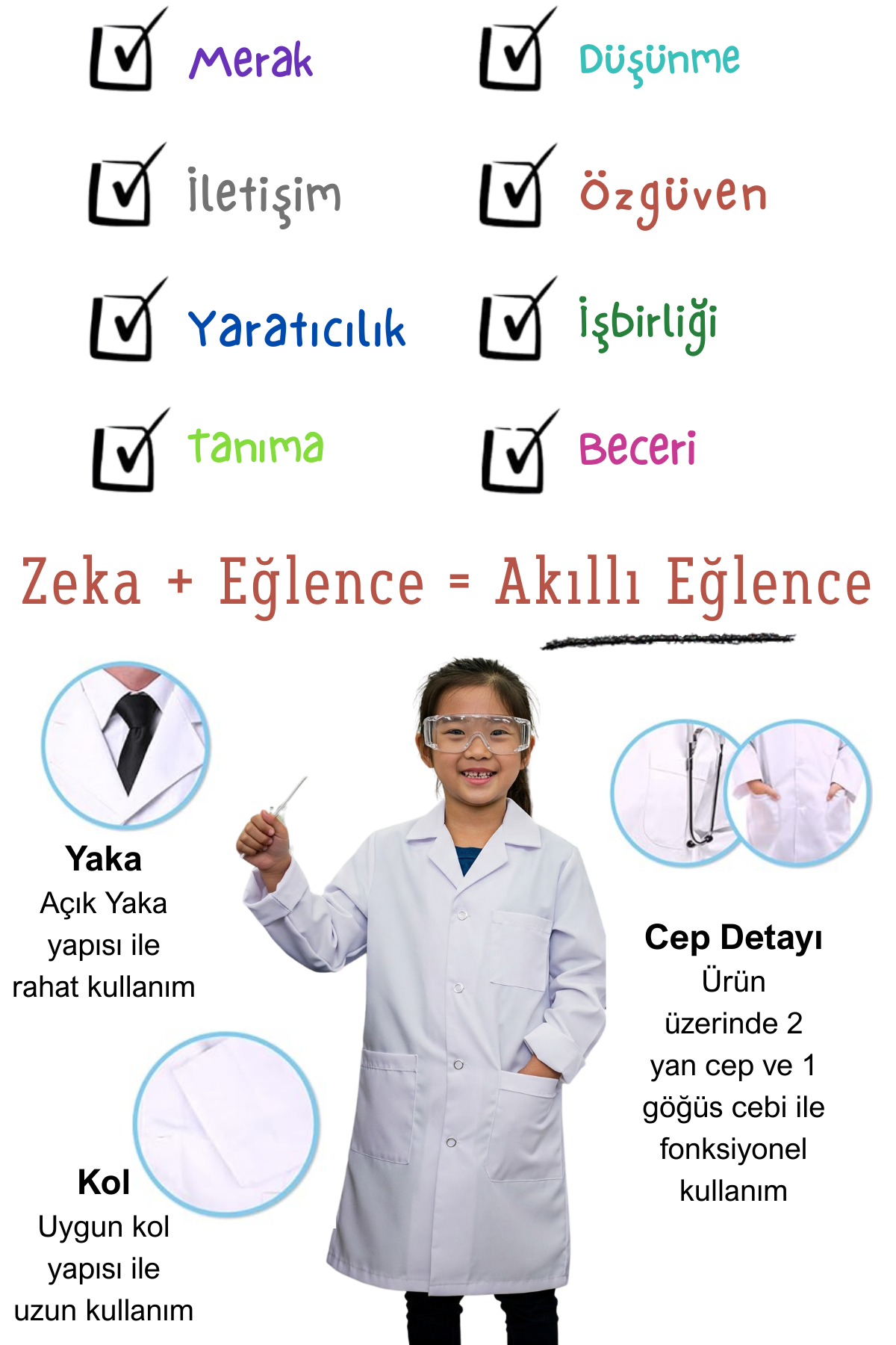 Mert Giyim İş ElbiseleriBeyaz Kız/Erkek 4-6 Yaş Açık Yaka Doktor Ve Öğretmen Çocuk Önlüğüİş Elbiseleri AksesuarlarıBeyaz Kız/Erkek 4-6 Yaş Açık Yaka Doktor Ve Öğretmen Çocuk Önlüğü | Mert Giyim İş Elbiseleri