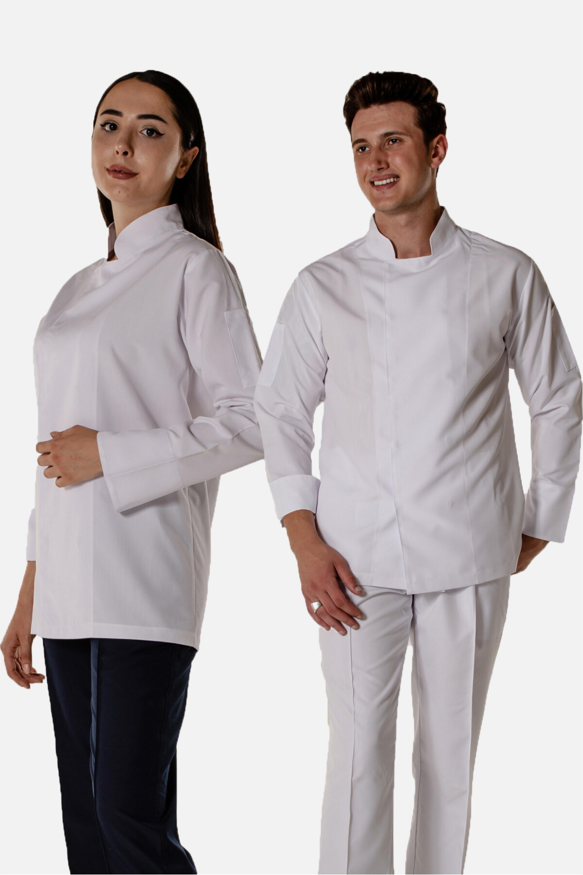 Mert Giyim İş ElbiseleriBeyaz Unisex Aşçı ve Mutfak Şef Ceketi Gizli ÇıtçıtlıAşçı CeketiBeyaz Unisex Aşçı ve Mutfak Şef Ceketi Gizli Çıtçıtlı | Mert Giyim İş Elbiseleri