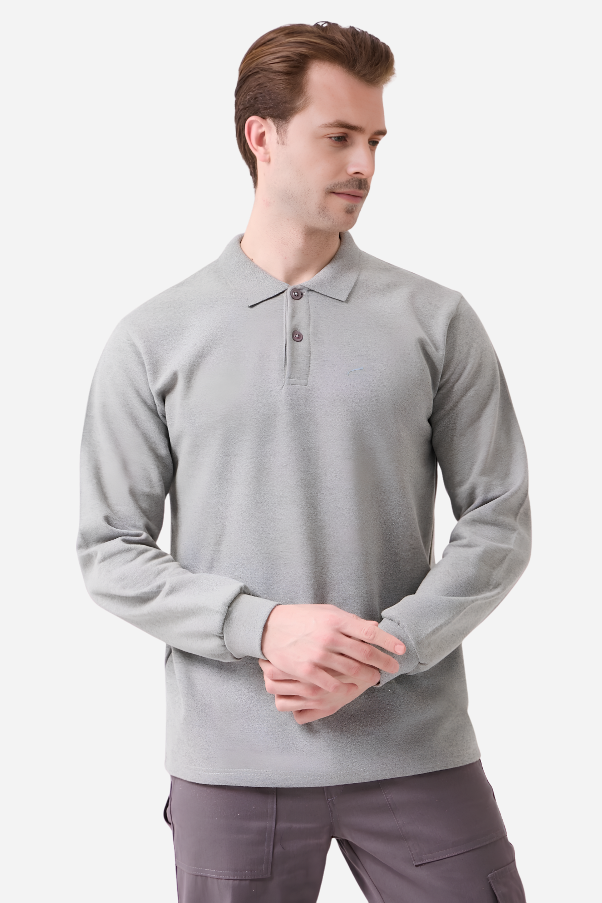 Mert Giyim İş ElbiseleriGri Pamuklu Ve Uzun Kollu Kışlık Unisex Polo Yaka SweatshirtPolo Yaka SweatshirtGri Pamuklu Ve Uzun Kollu Kışlık Unisex Polo Yaka Sweatshirt | Mert Giyim İş Elbiseleri