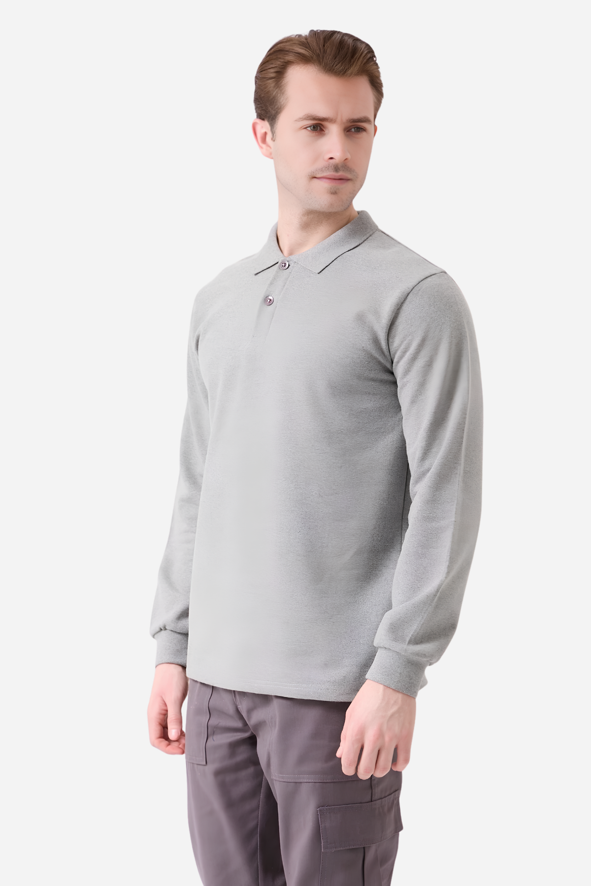 Mert Giyim İş ElbiseleriGri Pamuklu Ve Uzun Kollu Kışlık Unisex Polo Yaka SweatshirtPolo Yaka SweatshirtGri Pamuklu Ve Uzun Kollu Kışlık Unisex Polo Yaka Sweatshirt | Mert Giyim İş Elbiseleri